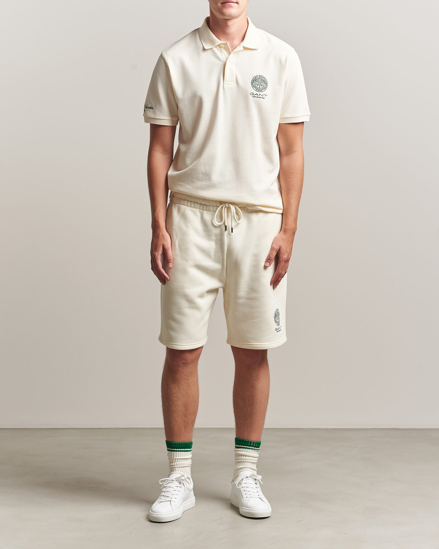 Herre | Polotrøjer | Gant | Tournament Pique Cream