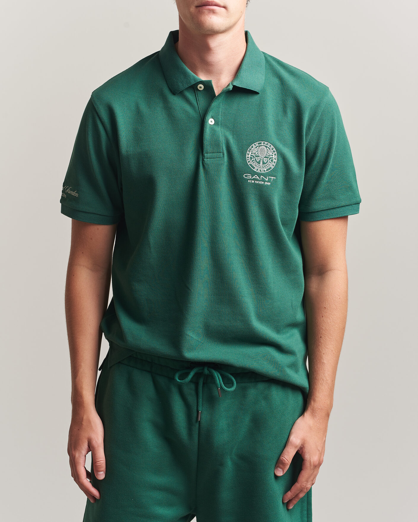 Herre | Polotrøjer | Gant | Tournament Pique Green