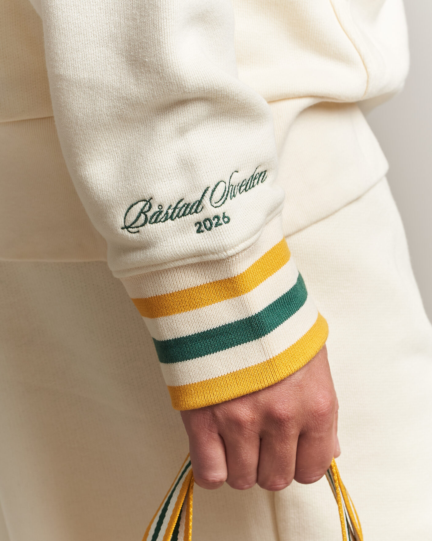 Herre | Trøjer | Gant | Tournament Hoodie Cream