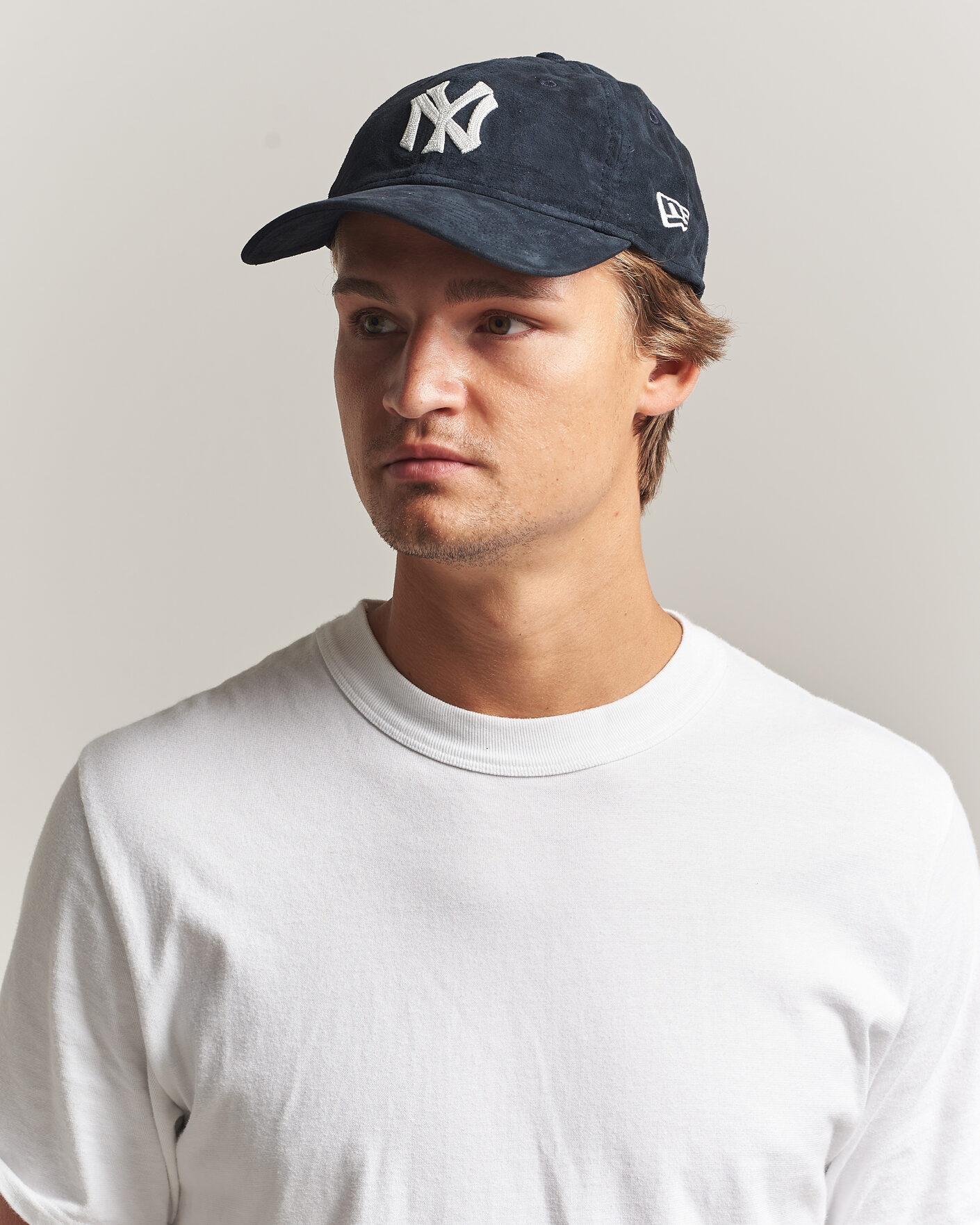 Herre | Hatte & kasketter | New Era | 9Twenty Suede New York Yankees Cap Navy