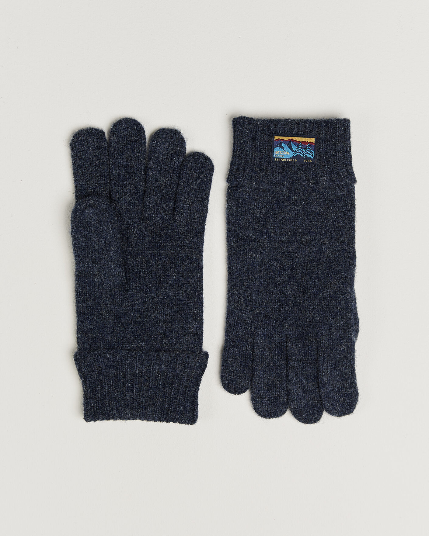 Herre | Handsker | Hestra | Raggwool Glove Navy