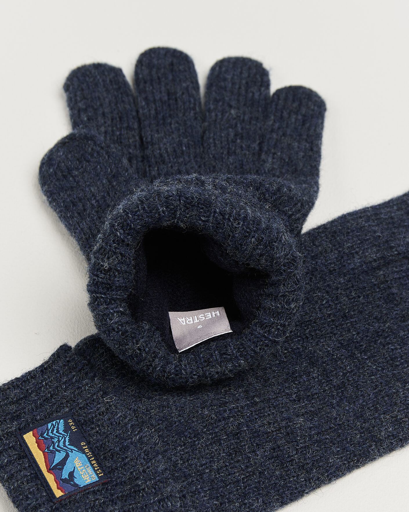 Herre | Handsker | Hestra | Raggwool Glove Navy