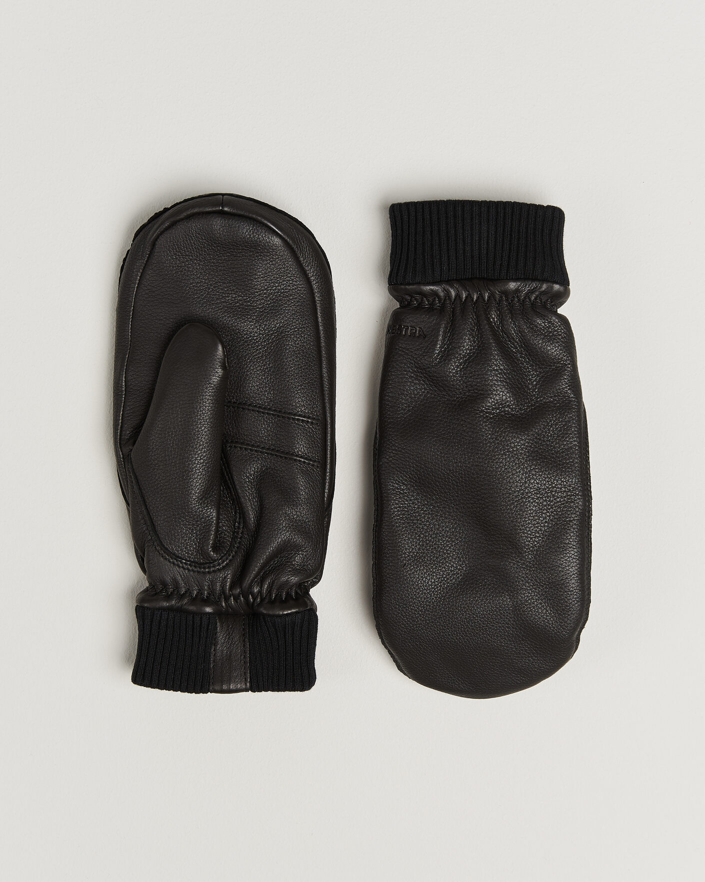 Herre | Handsker | Hestra | Tore Deerskin Primaloft Lined Mitt Black