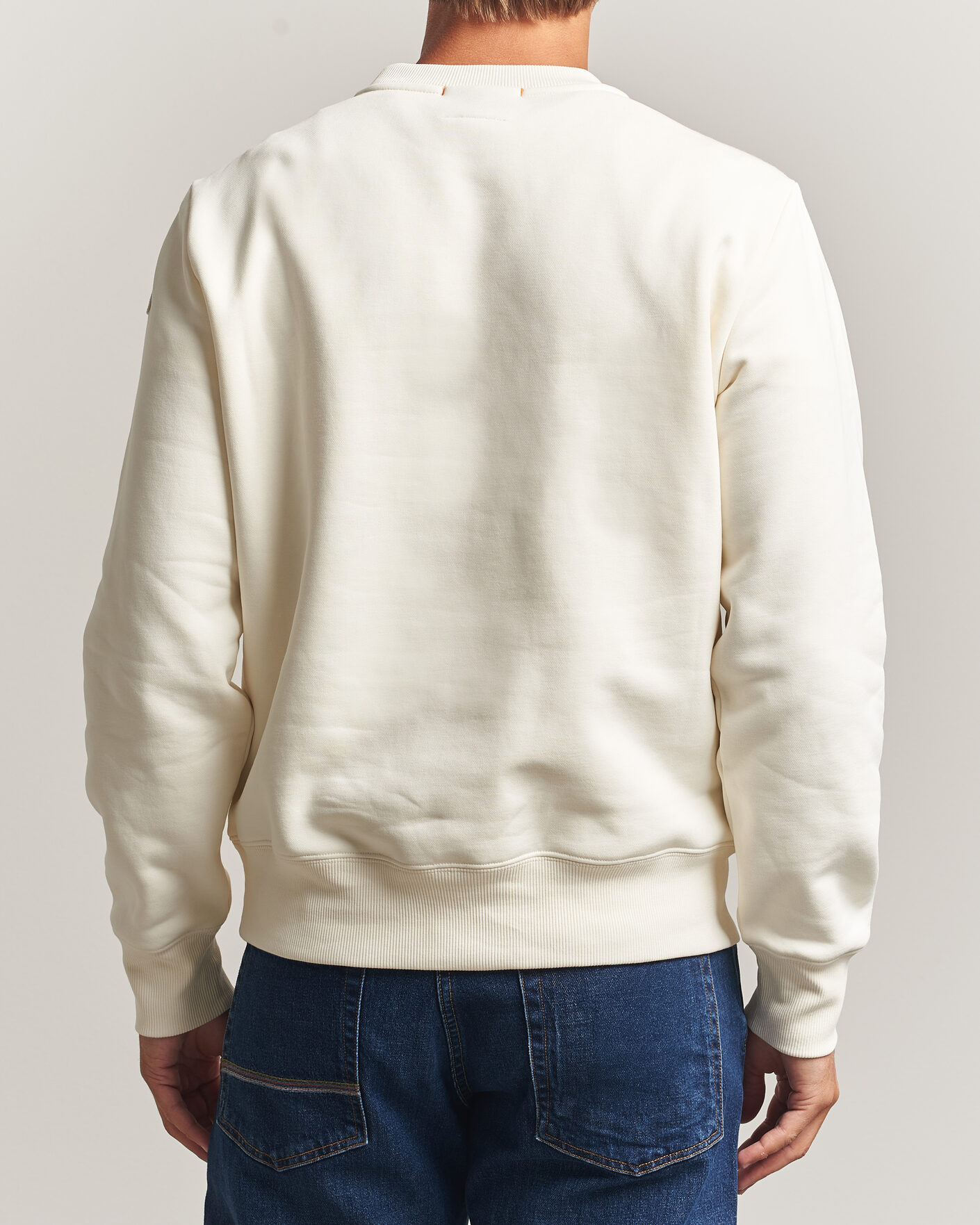 Herre | Trøjer | Parajumpers | K2 Super Easy Sweatshirt Warm Ivory
