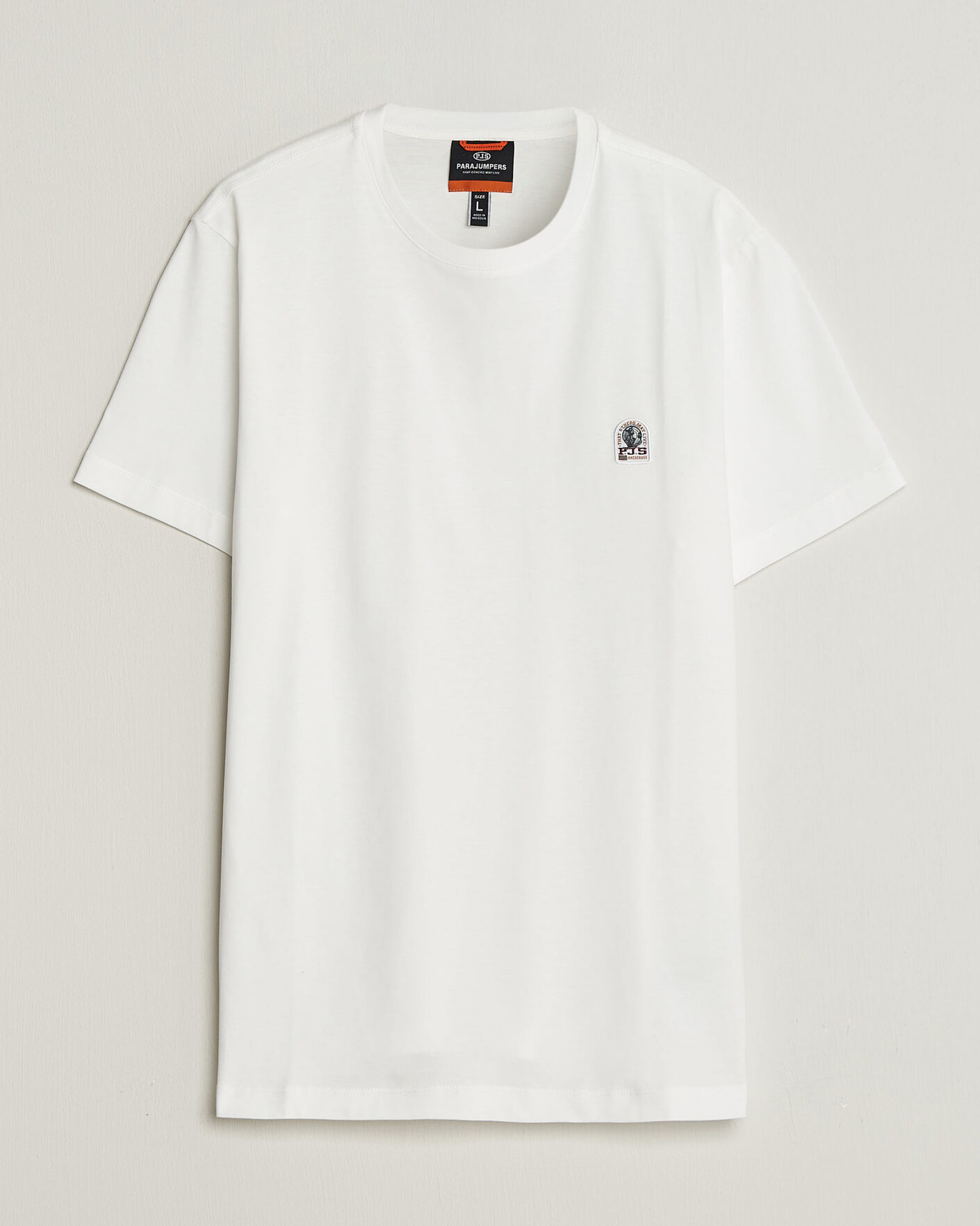 Herre | T-Shirts | Parajumpers | Patch Super Easy T-Shirt White