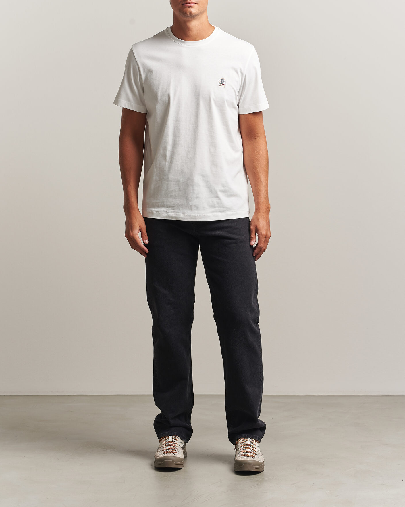 Herre | T-Shirts | Parajumpers | Patch Super Easy T-Shirt White