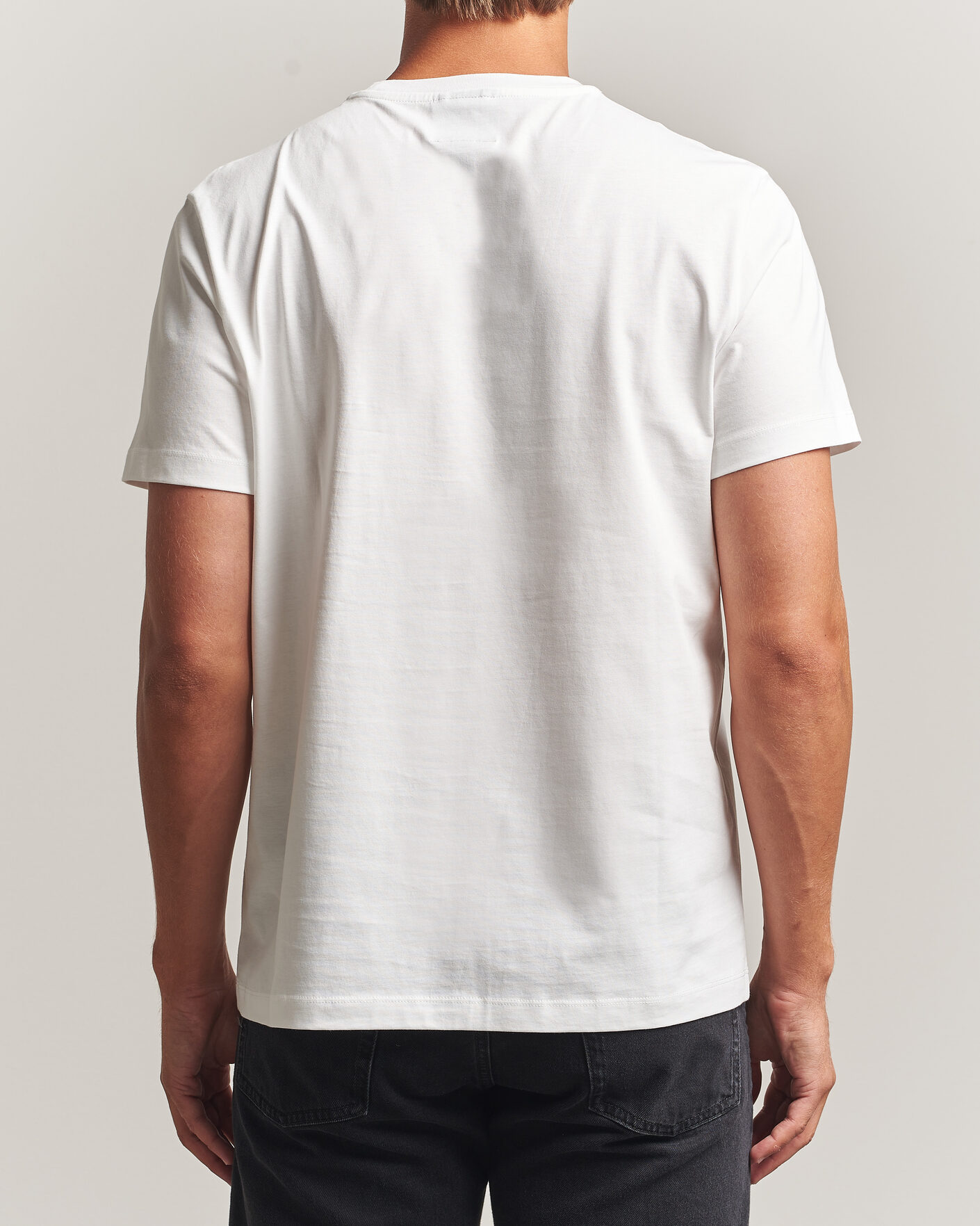 Herre | T-Shirts | Parajumpers | Patch Super Easy T-Shirt White