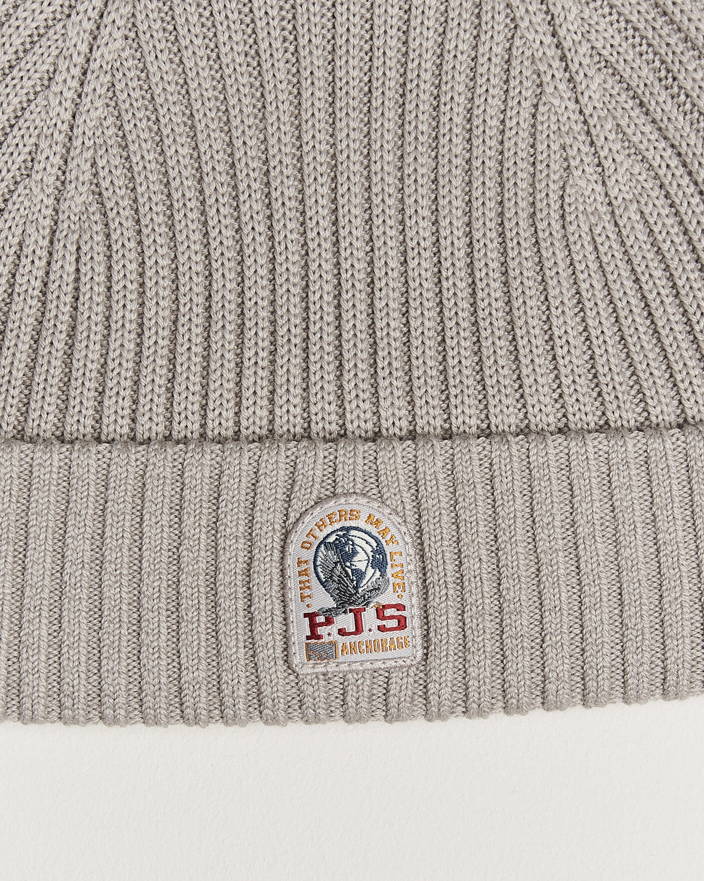 Herre | Huer | Parajumpers | Matio Ribbed Hat Mid Grey