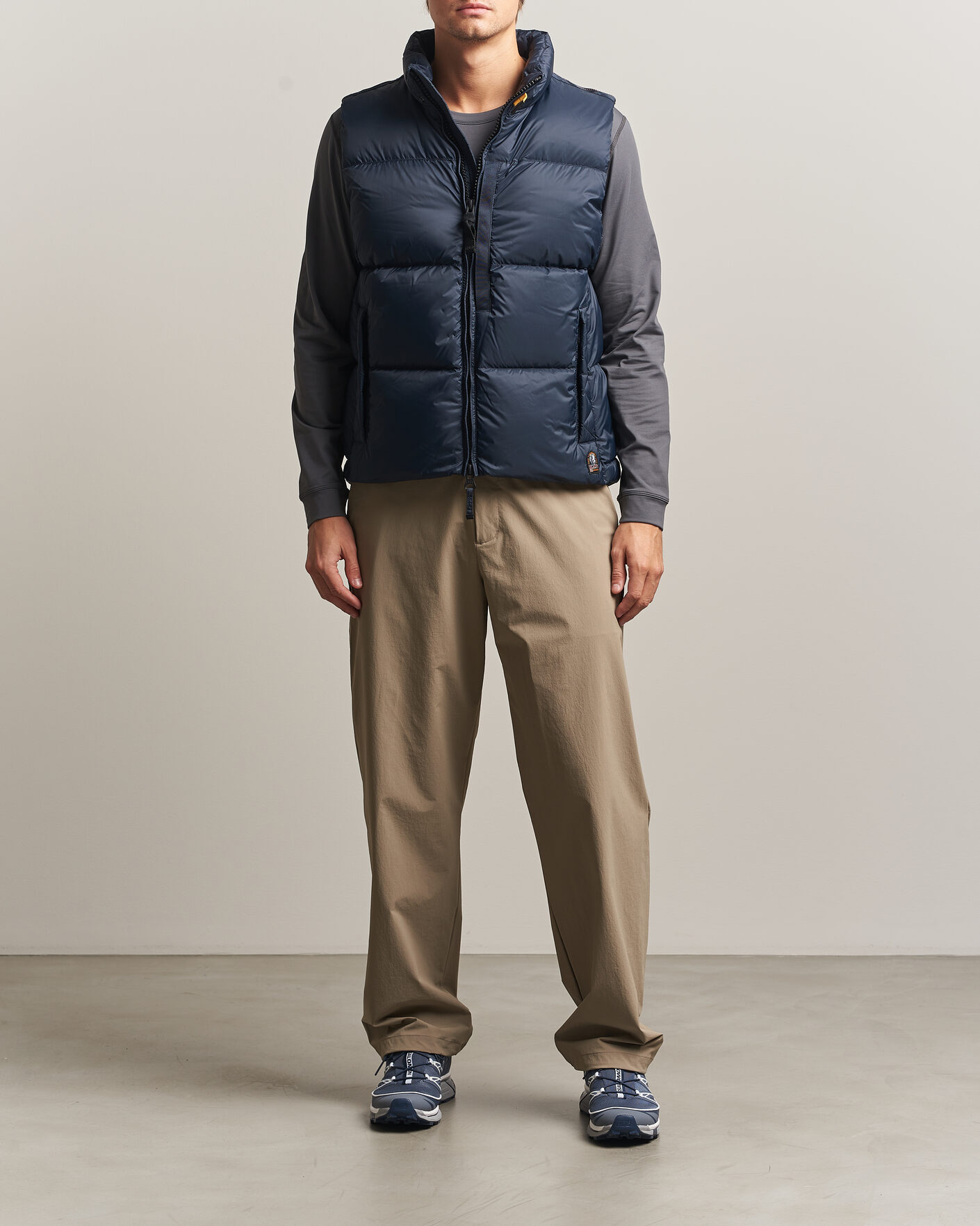 Herre | Veste | Parajumpers | Roydale Ripstop Polar Puffer Vest Blue Navy
