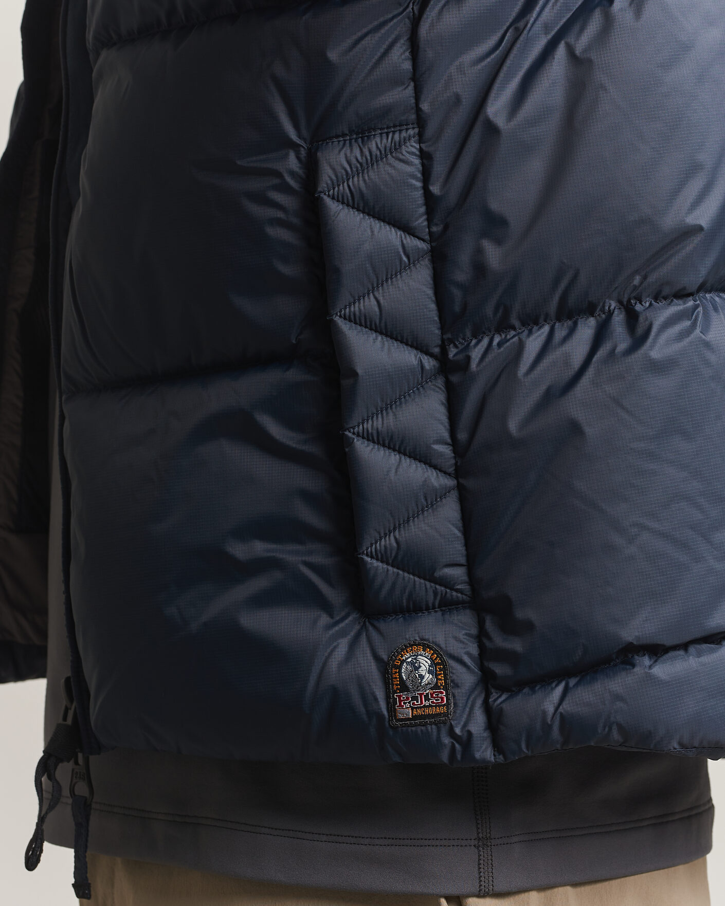 Herre | Veste | Parajumpers | Roydale Ripstop Polar Puffer Vest Blue Navy