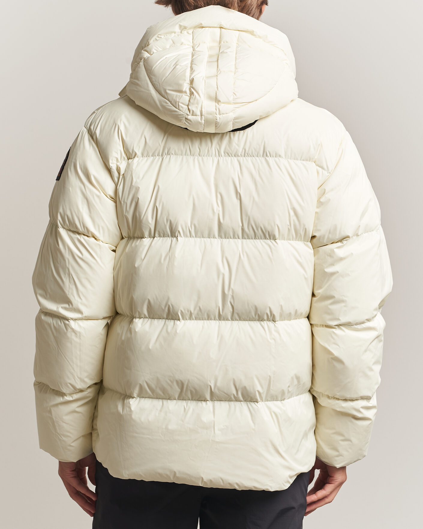 Herre | Jakker | Parajumpers | Cloud Ripstop Polar Puffer Jacket Warm Ivory