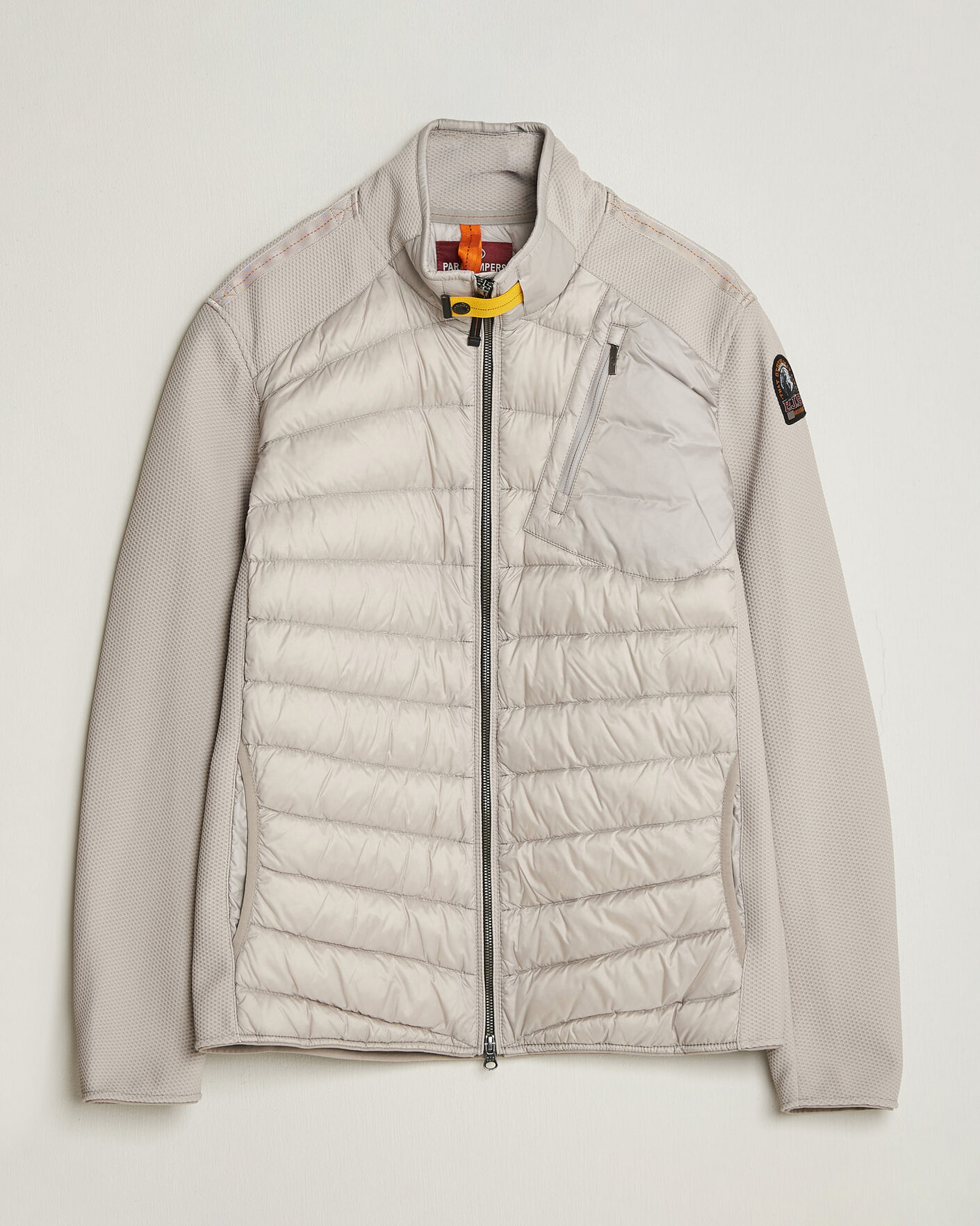 Herre | Jakker | Parajumpers | Jayden Warm Up Hybrid Jacket Mid Grey