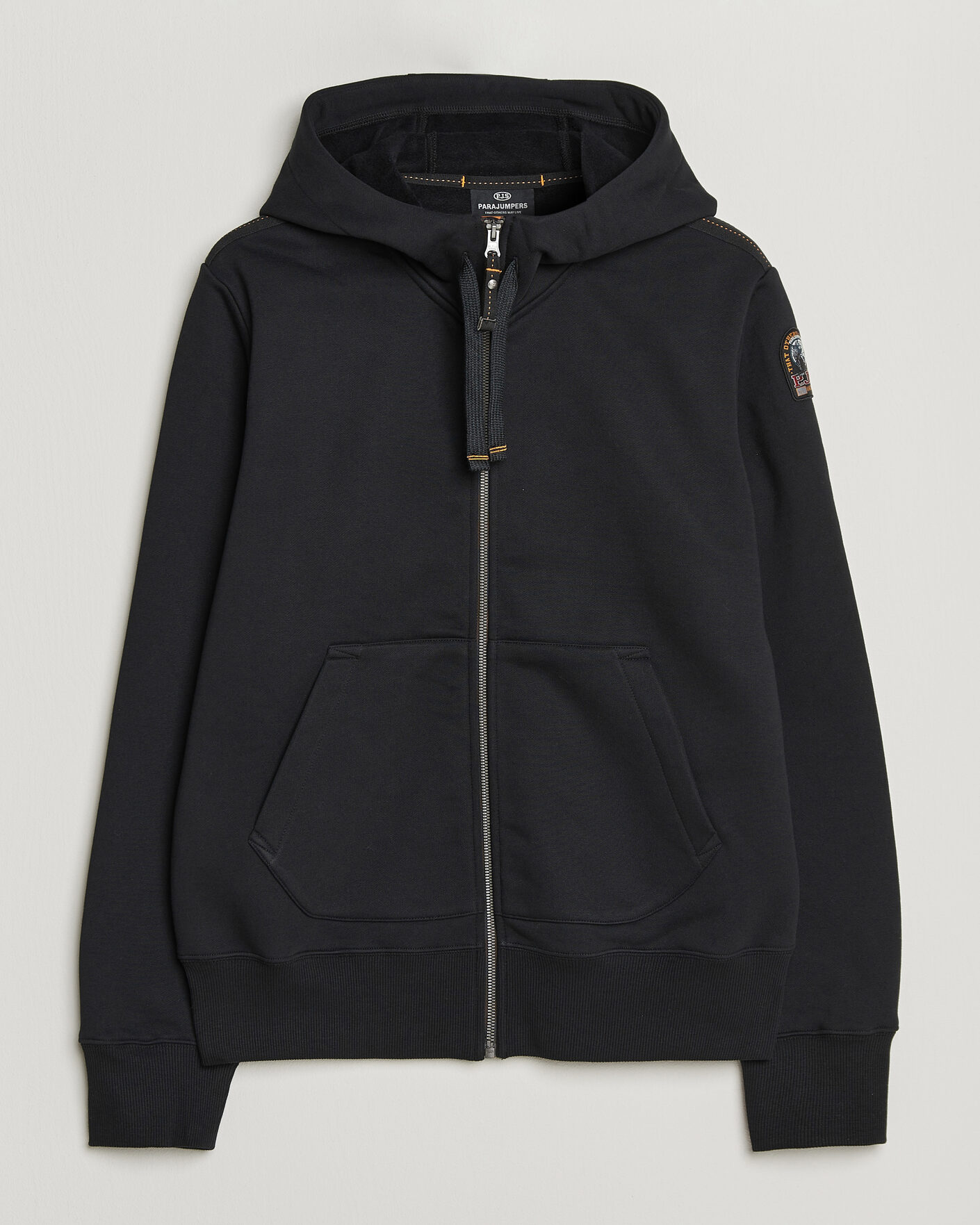 Herre | Trøjer | Parajumpers | Charlie Super Easy Full Zip Black