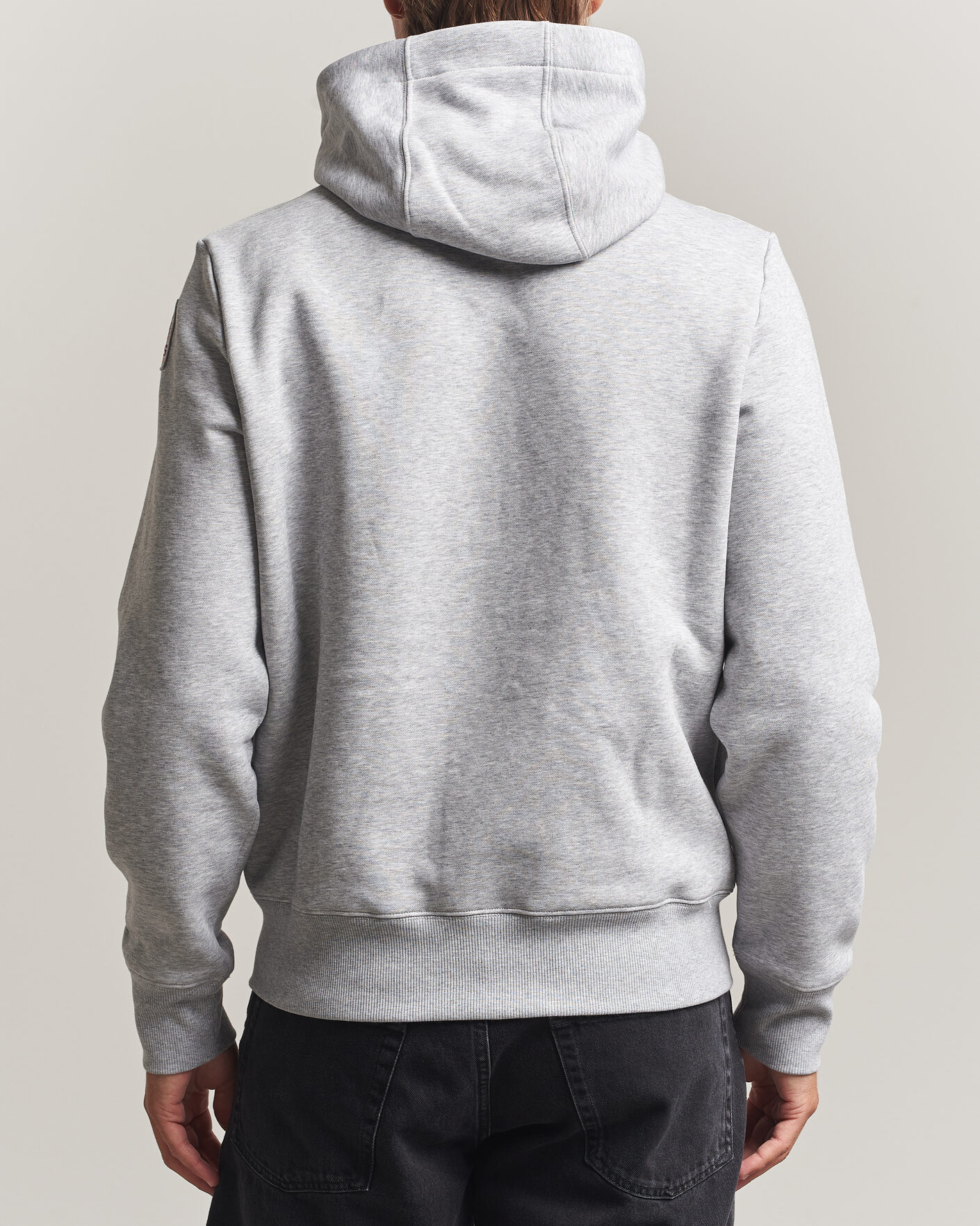 Herre | Trøjer | Parajumpers | Charlie Super Easy Full Zip Ash Grey Melange
