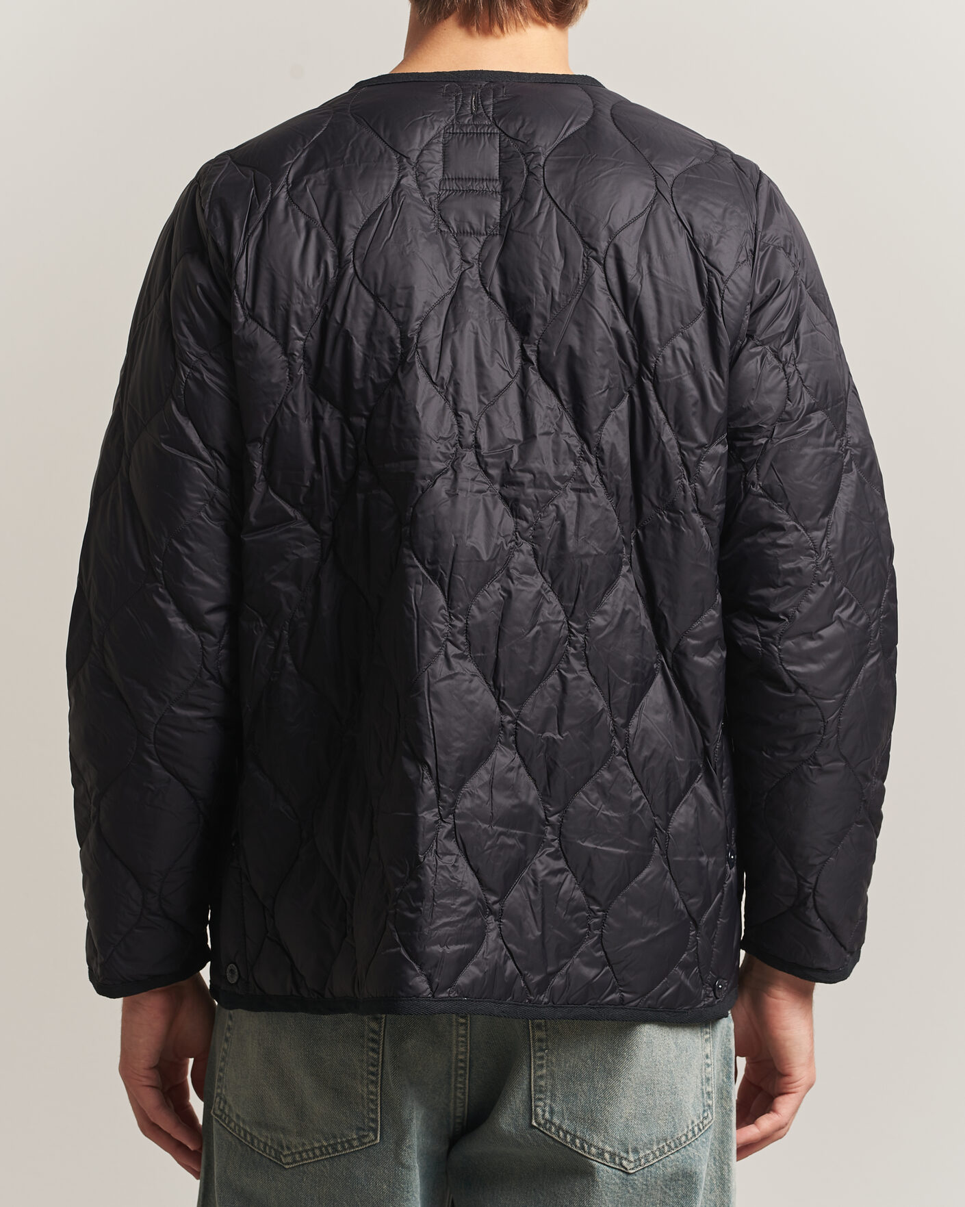 Herre | Jakker | TAION | Military Crew Neck Down Jacket Black