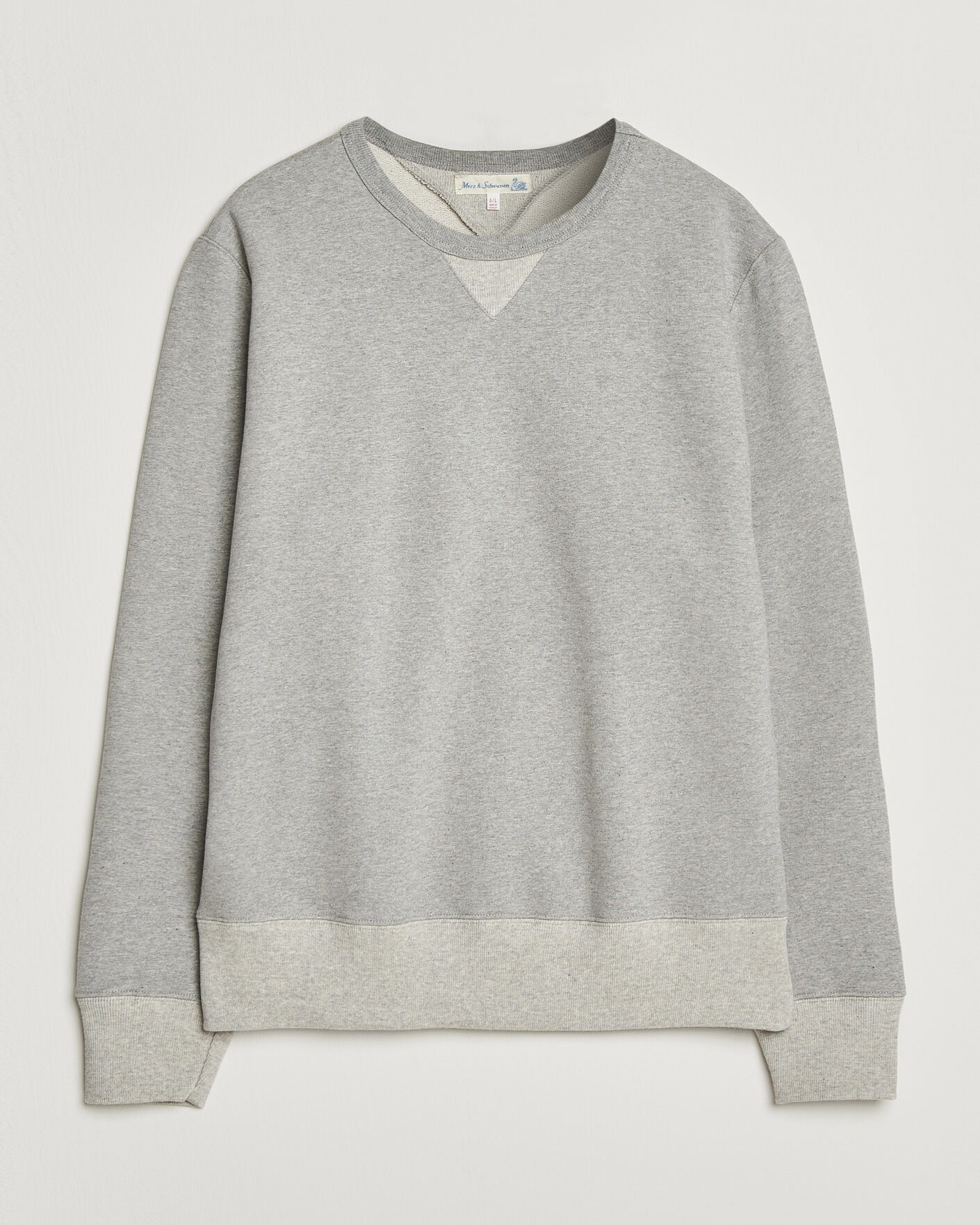 Herre | Trøjer | Merz b. Schwanen | Vintage Machine Sweatshirt Grey Melange