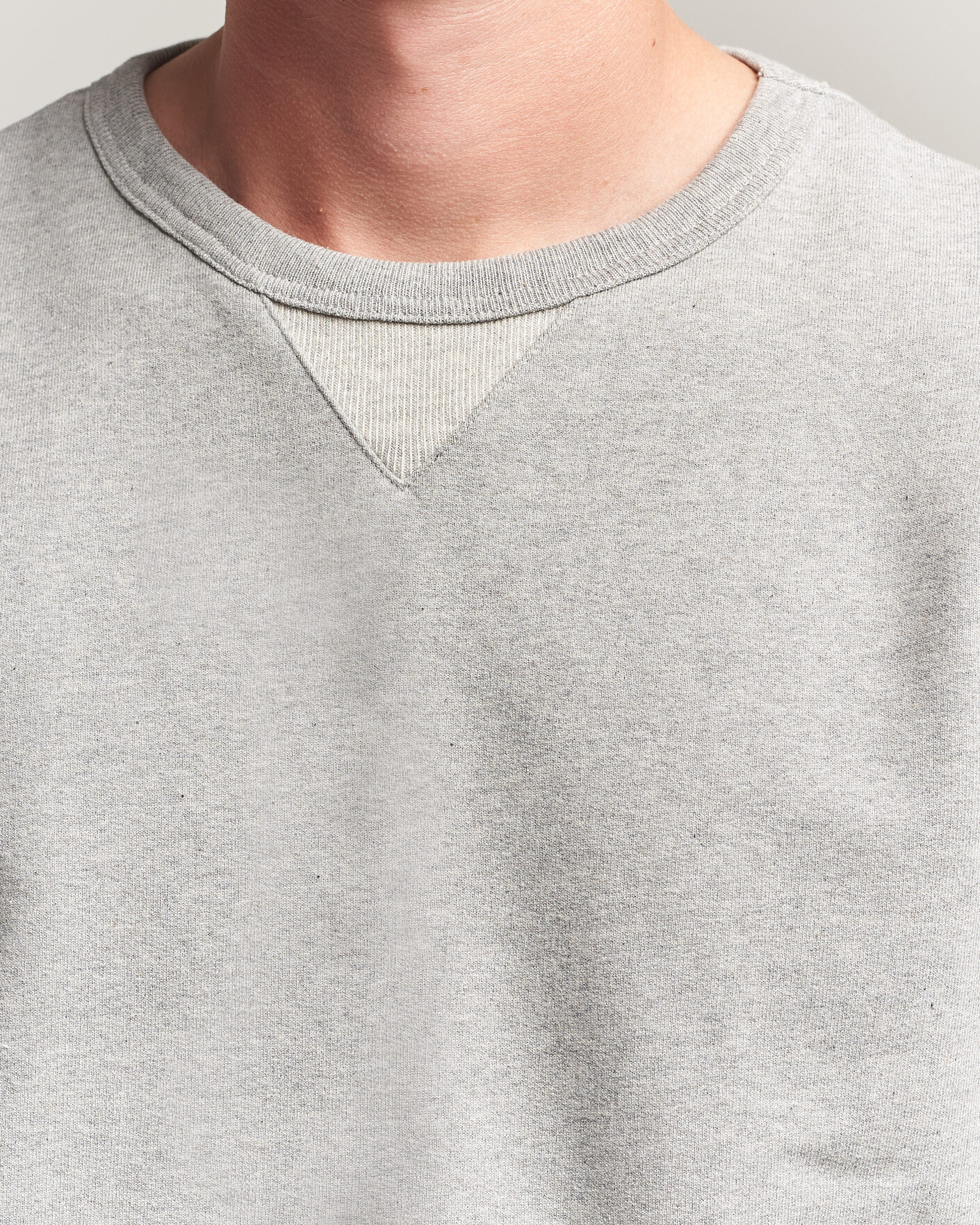 Herre | Trøjer | Merz b. Schwanen | Vintage Machine Sweatshirt Grey Melange