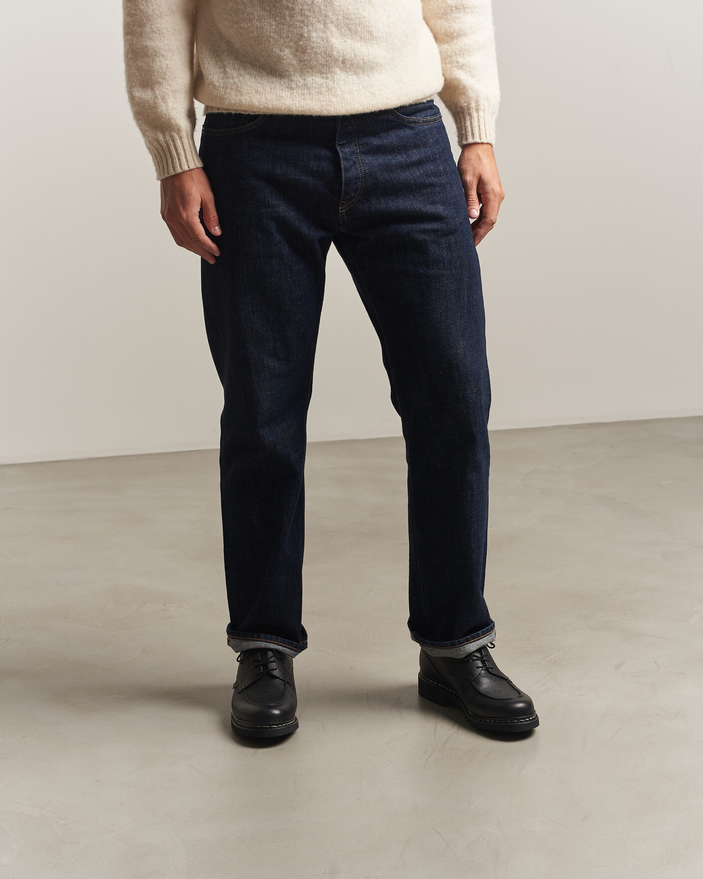 Herre | Derbys | Paraboot | Chambord Derby Black Grain