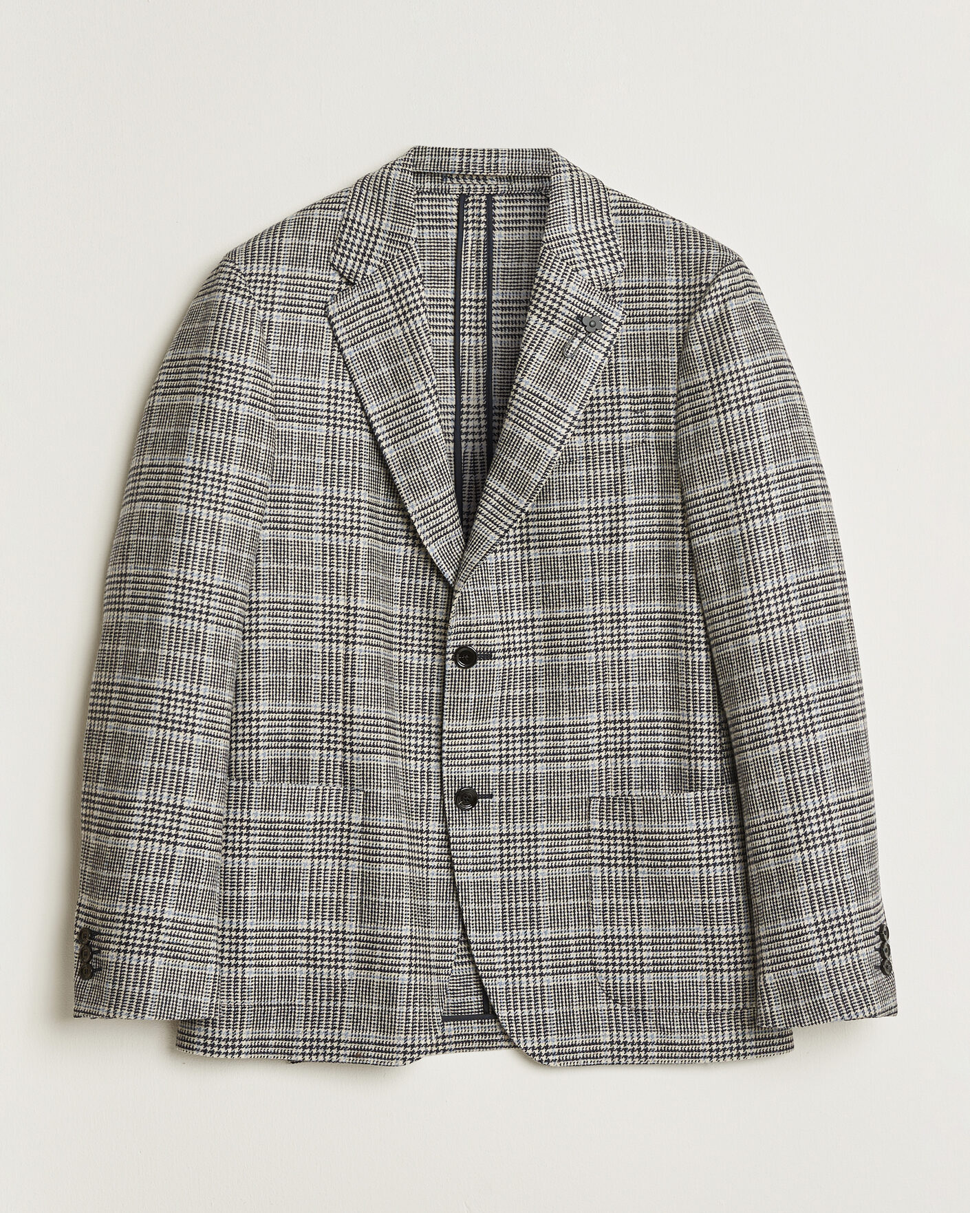 Herre | Blazere & jakker | Lardini | Wool/Cashmere Houndstooth Blazer Blue