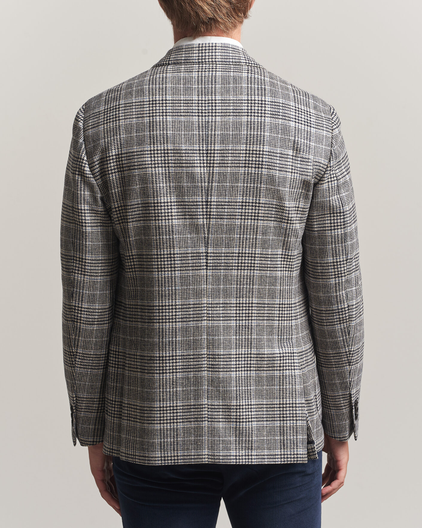 Herre | Blazere & jakker | Lardini | Wool/Cashmere Houndstooth Blazer Blue