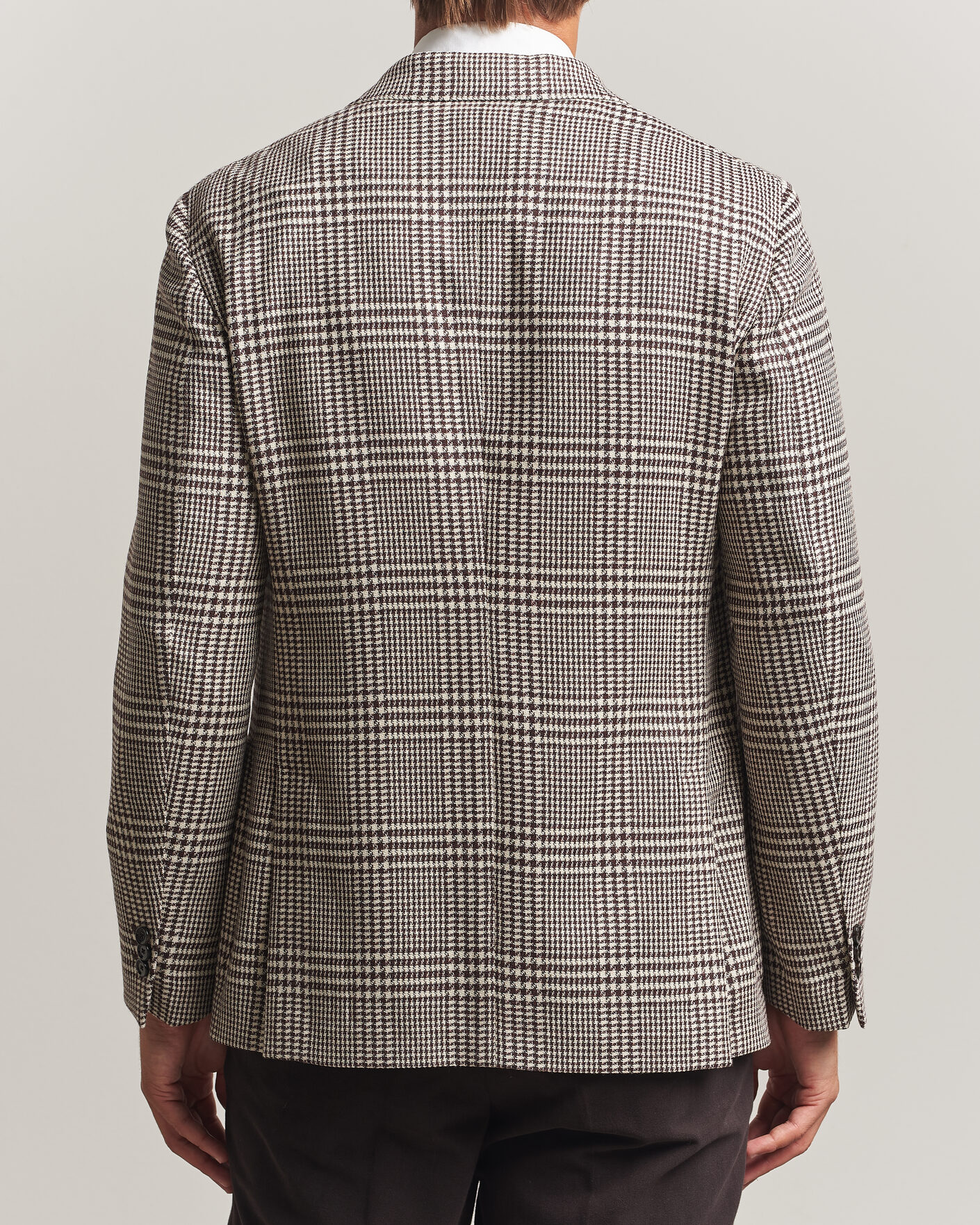 Herre | Blazere & jakker | Lardini | Wool/Cashmere Checked Blazer Brown