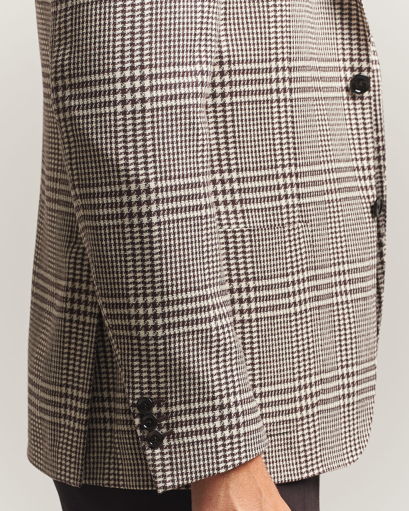 Herre | Blazere & jakker | Lardini | Wool/Cashmere Checked Blazer Brown