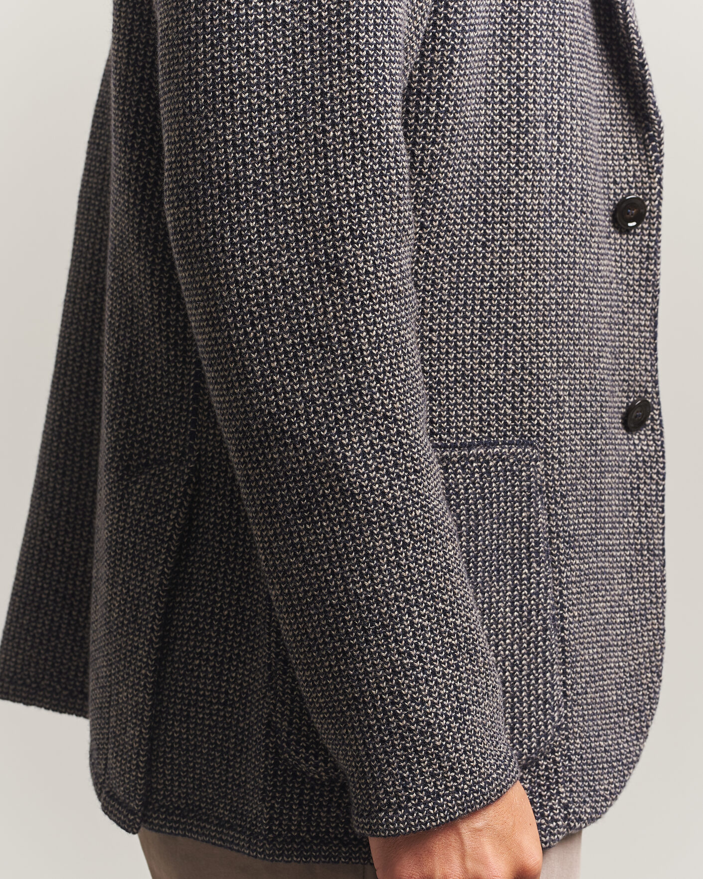 Herre | Blazere & jakker | Lardini | Structured Cashmere Blazer Navy