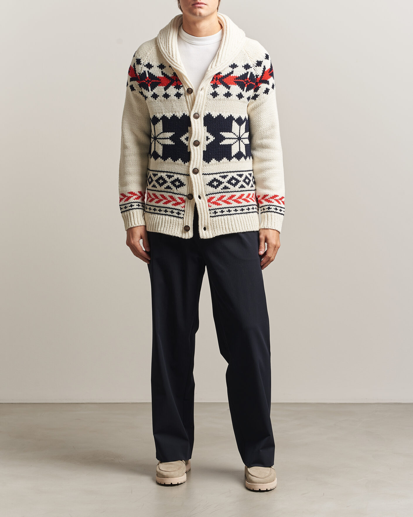 Herre | Trøjer | MC2 Saint Barth | Archer Cardigan Nordic Aztec