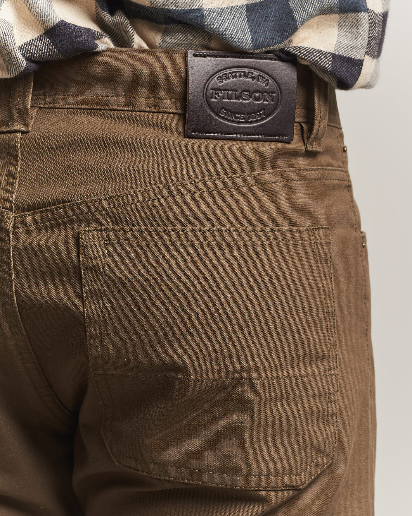Herre | Bukser | Filson | Dry Tin 5-Pocket Pants Marsh Olive