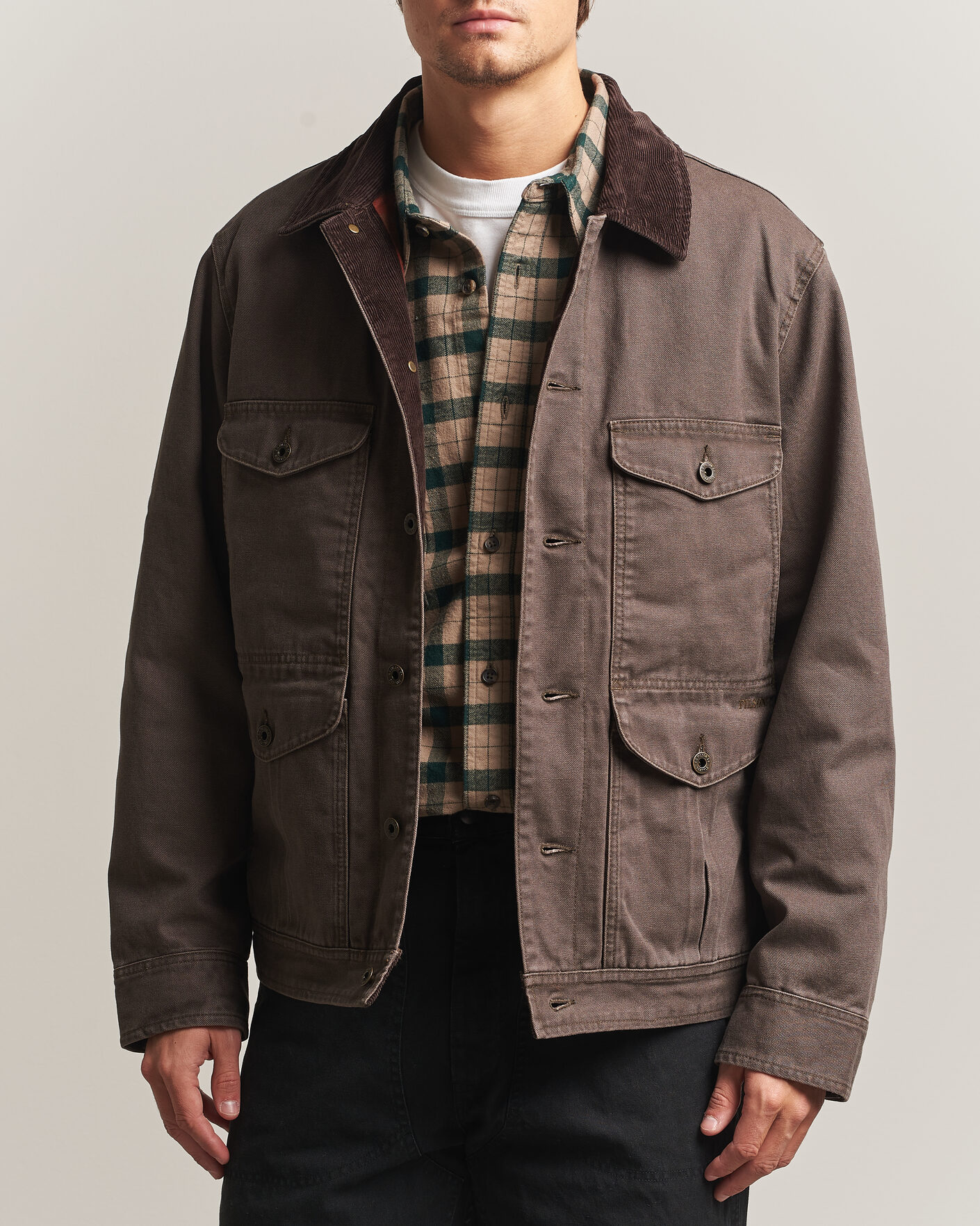Herre | Jakker | Filson | Rustic Canvas Journeyman Canvas Jacket Bark