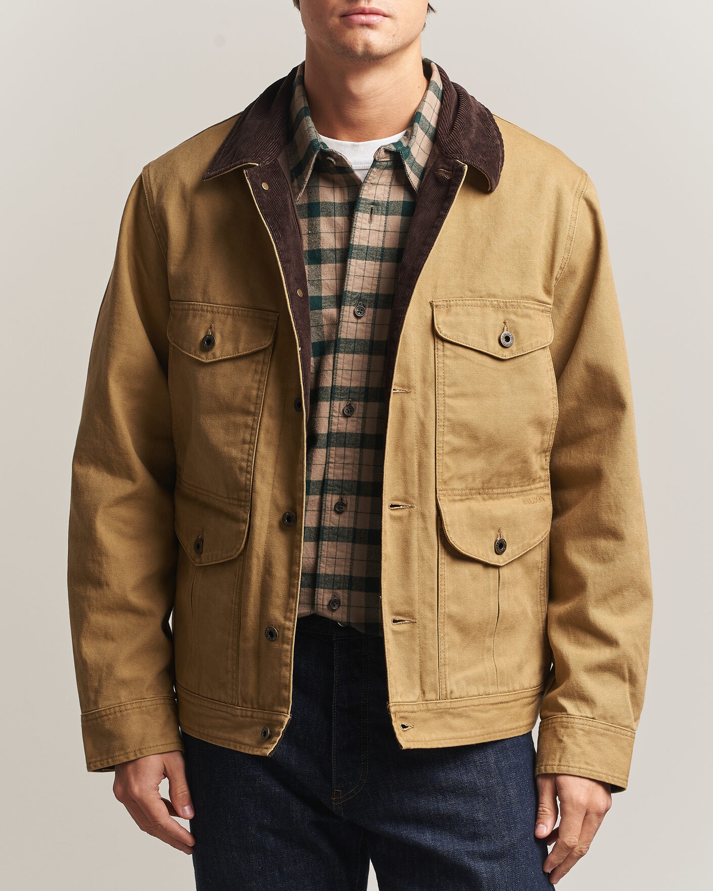 Herre | Jakker | Filson | Rustic Canvas Journeyman Canvas Jacket Antique Bronze