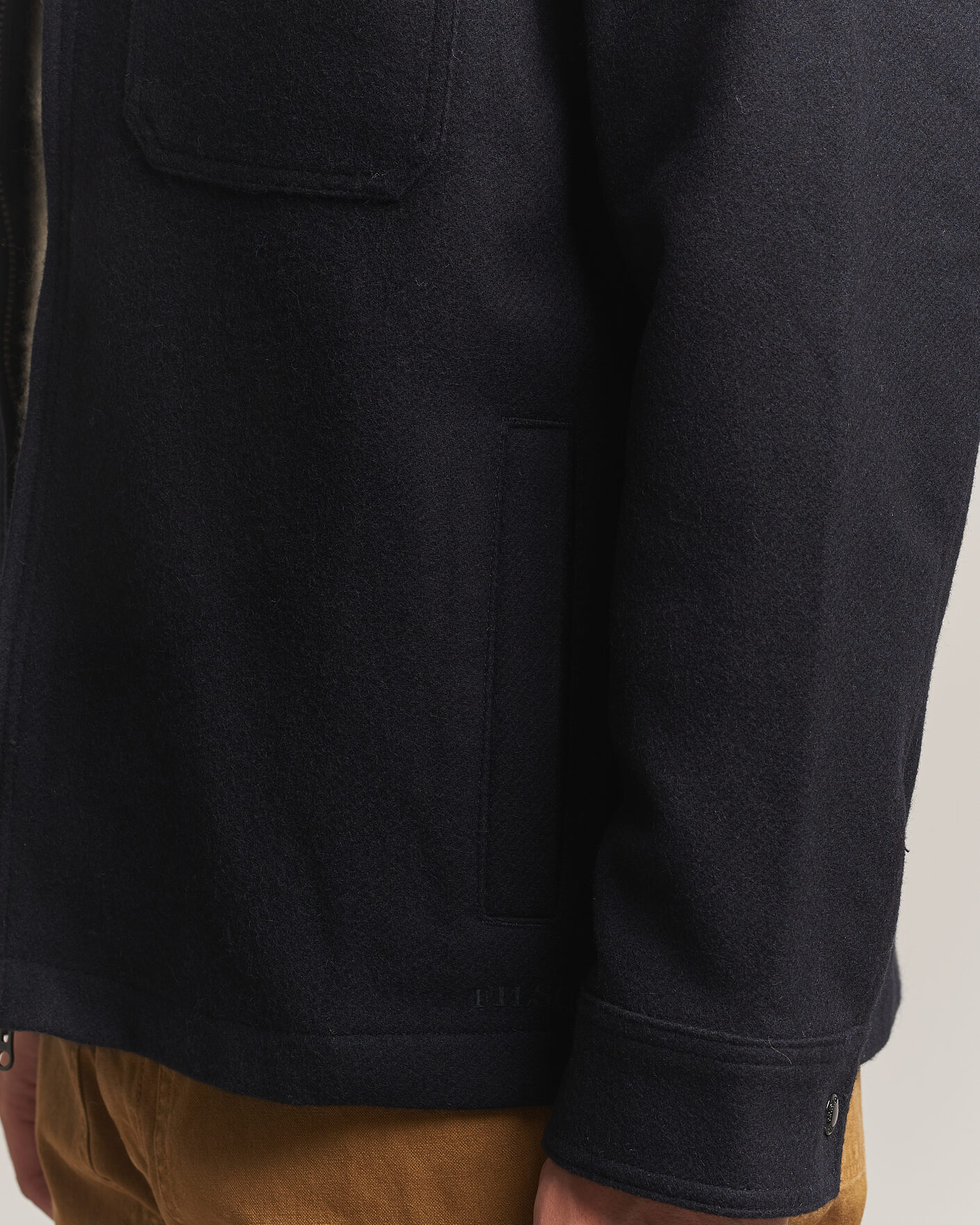 Herre | Jakker | Filson | Wool Cruiser Jac Shirt Dark Navy