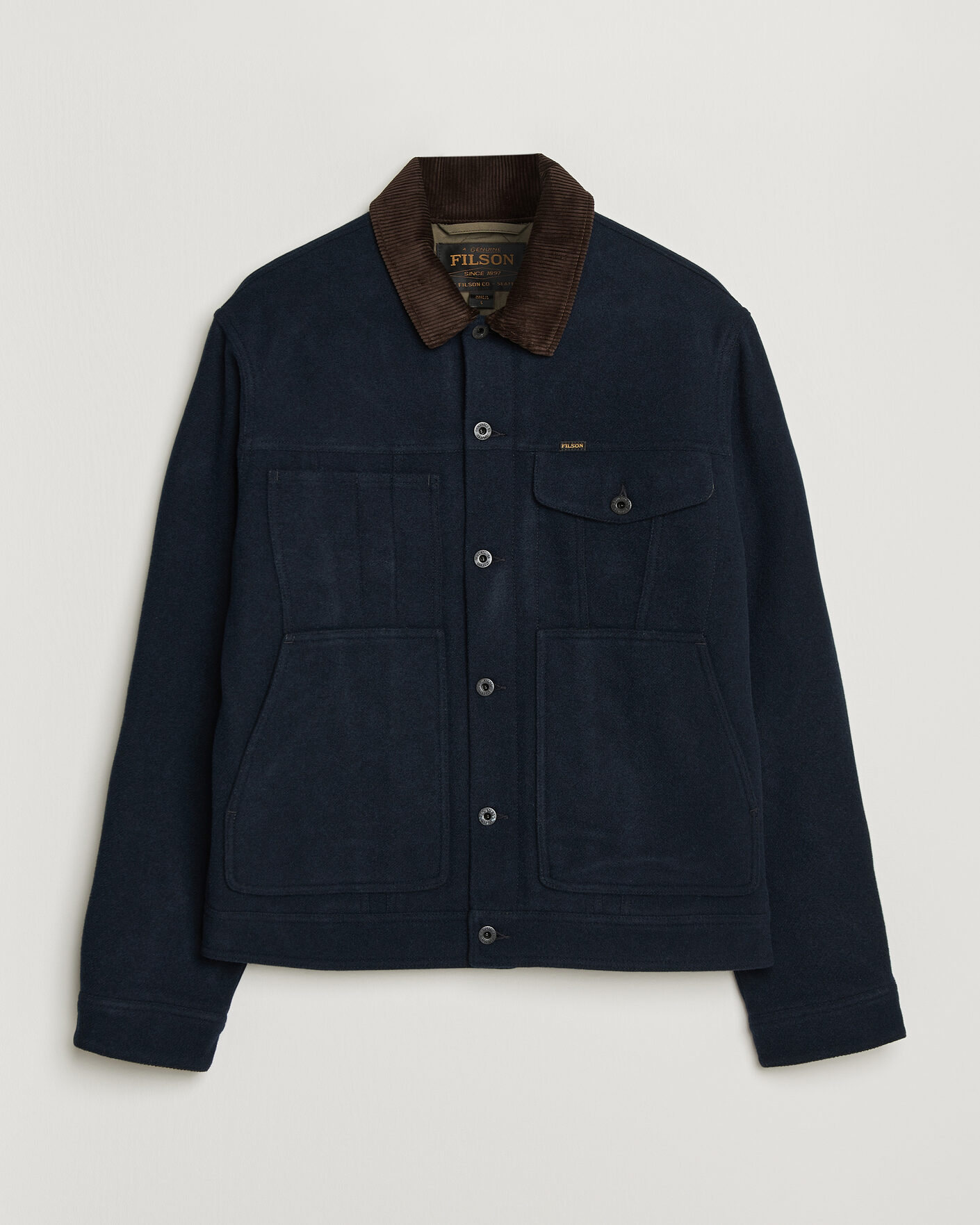 Herre | Jakker | Filson | Spokane Insulated Short Cruiser Navy