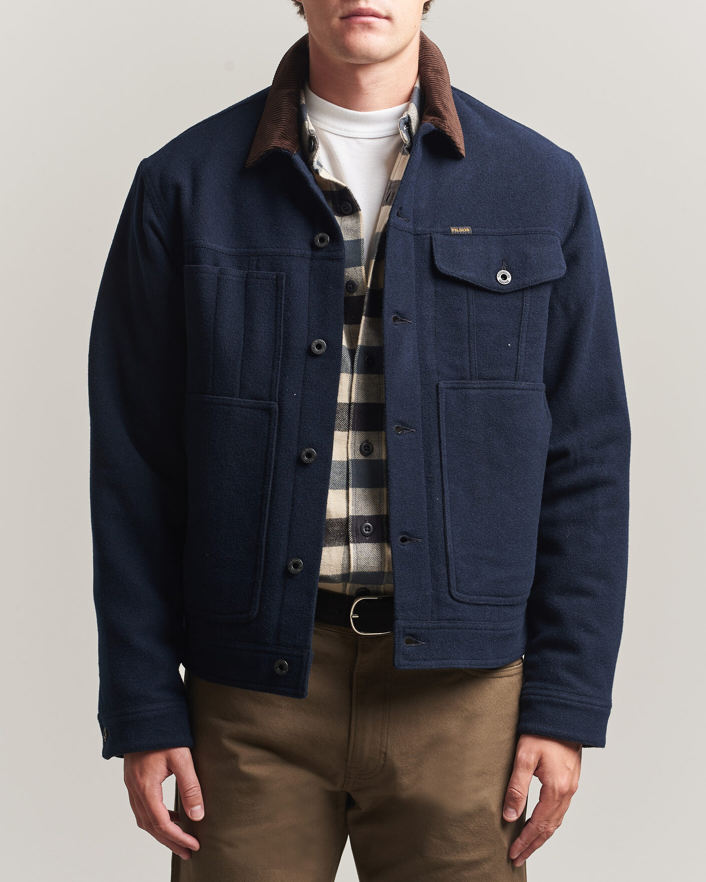 Herre | Jakker | Filson | Spokane Insulated Short Cruiser Navy