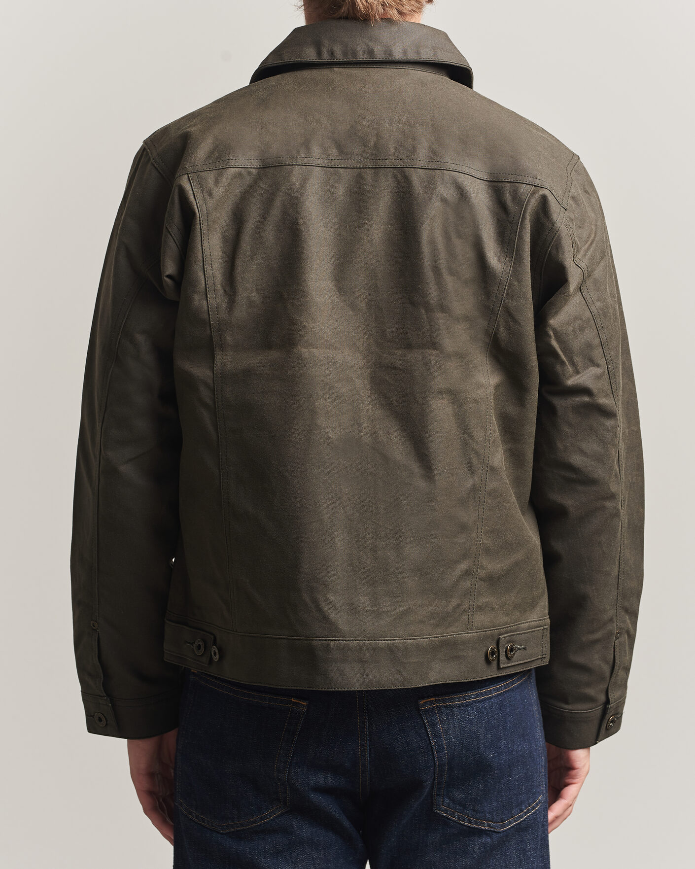 Herre | Jakker | Filson | Short Lined Tin Cloth Cruiser Beluga