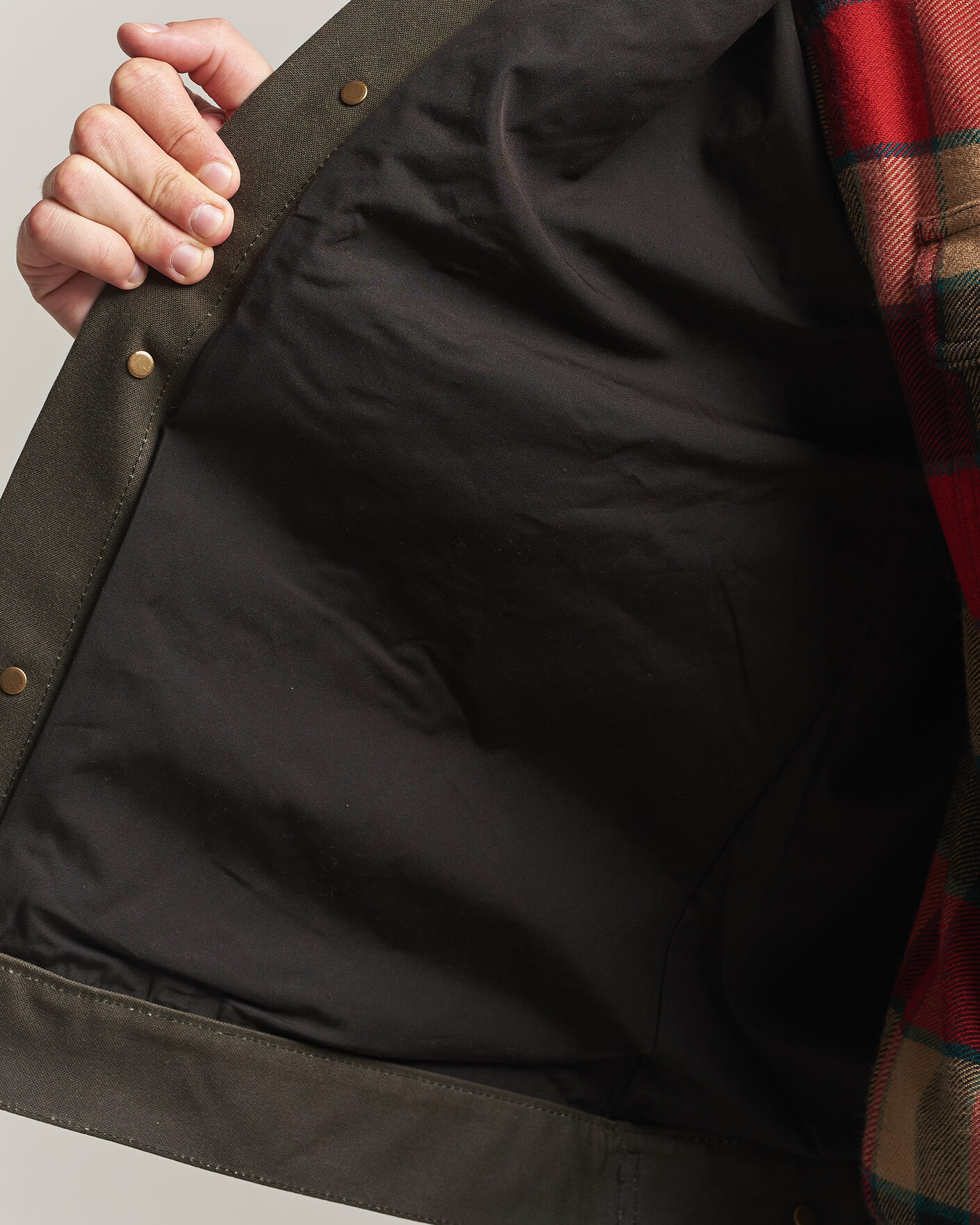 Herre | Jakker | Filson | Short Lined Tin Cloth Cruiser Beluga
