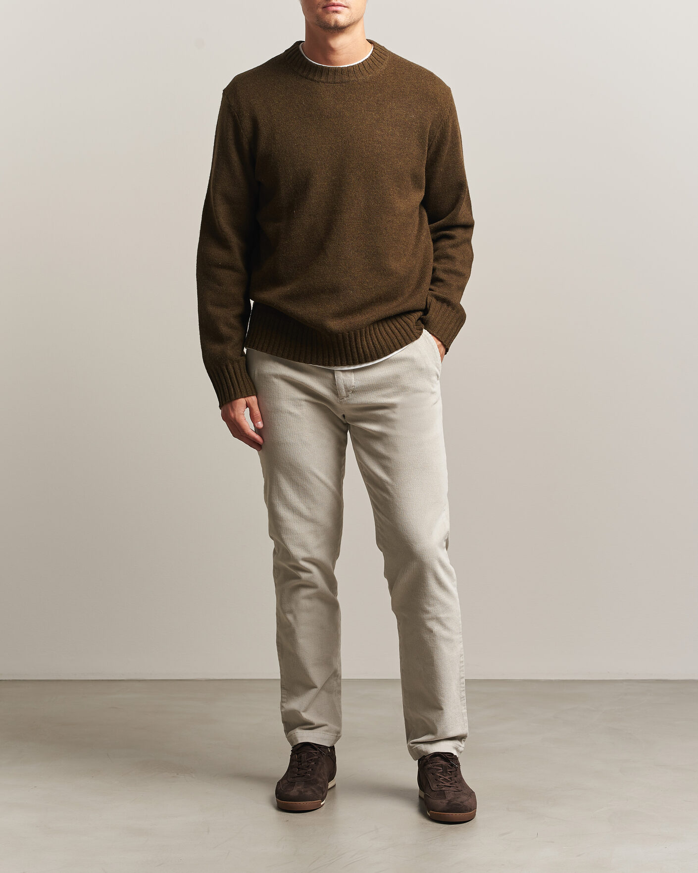 Herre | Bukser | Dockers | Cotton Slim Chino Grit