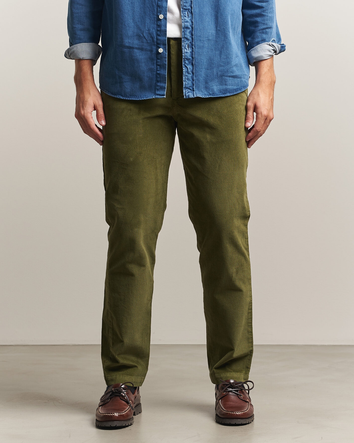 Herre | Bukser | Dockers | Cotton Slim Chino Winter Moss