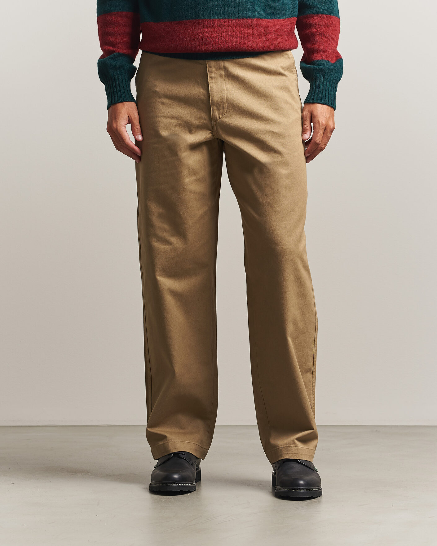 Herre | Bukser | Dockers | Original Chino Loose British Khaki