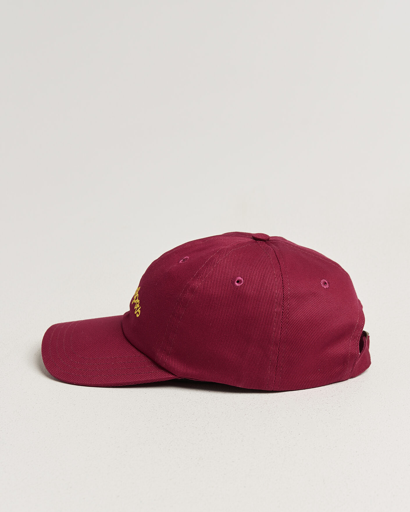 Herre | Hatte & kasketter | Drake's | Home Comforts Twill Baseball Cap Red