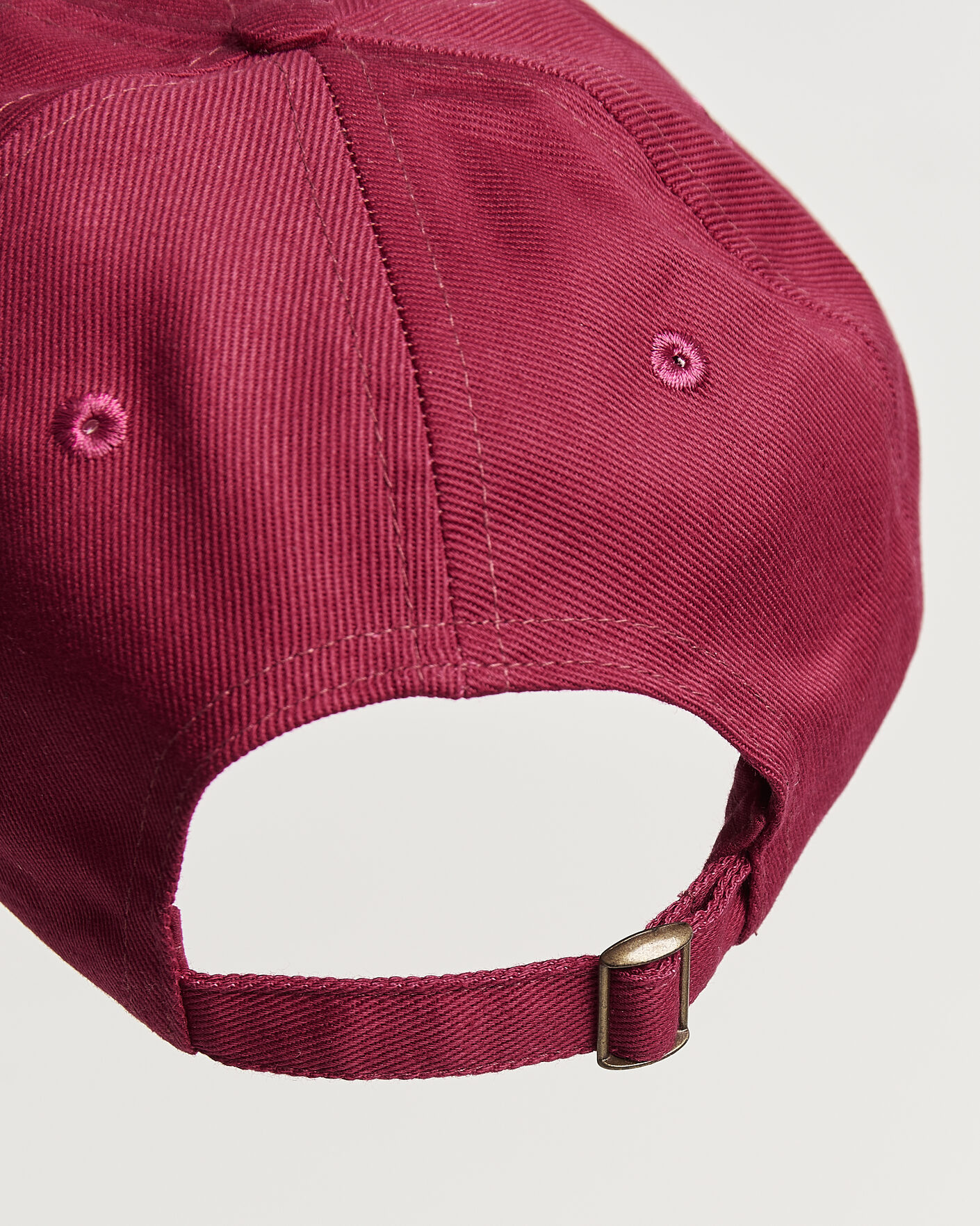Herre | Hatte & kasketter | Drake's | Home Comforts Twill Baseball Cap Red