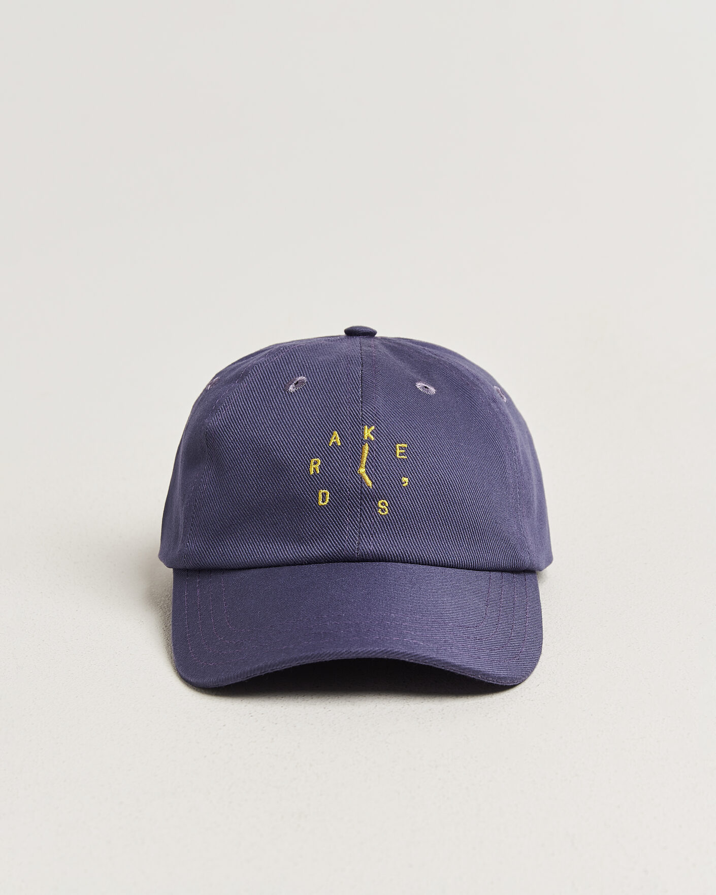 Herre | Hatte & kasketter | Drake's | Clock Twill Baseball Cap Navy
