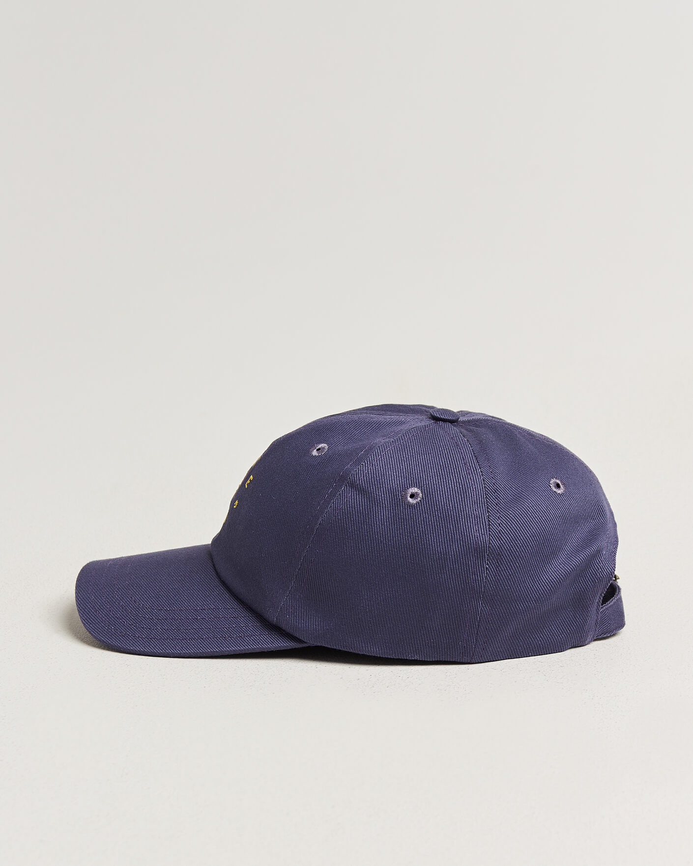 Herre | Hatte & kasketter | Drake's | Clock Twill Baseball Cap Navy