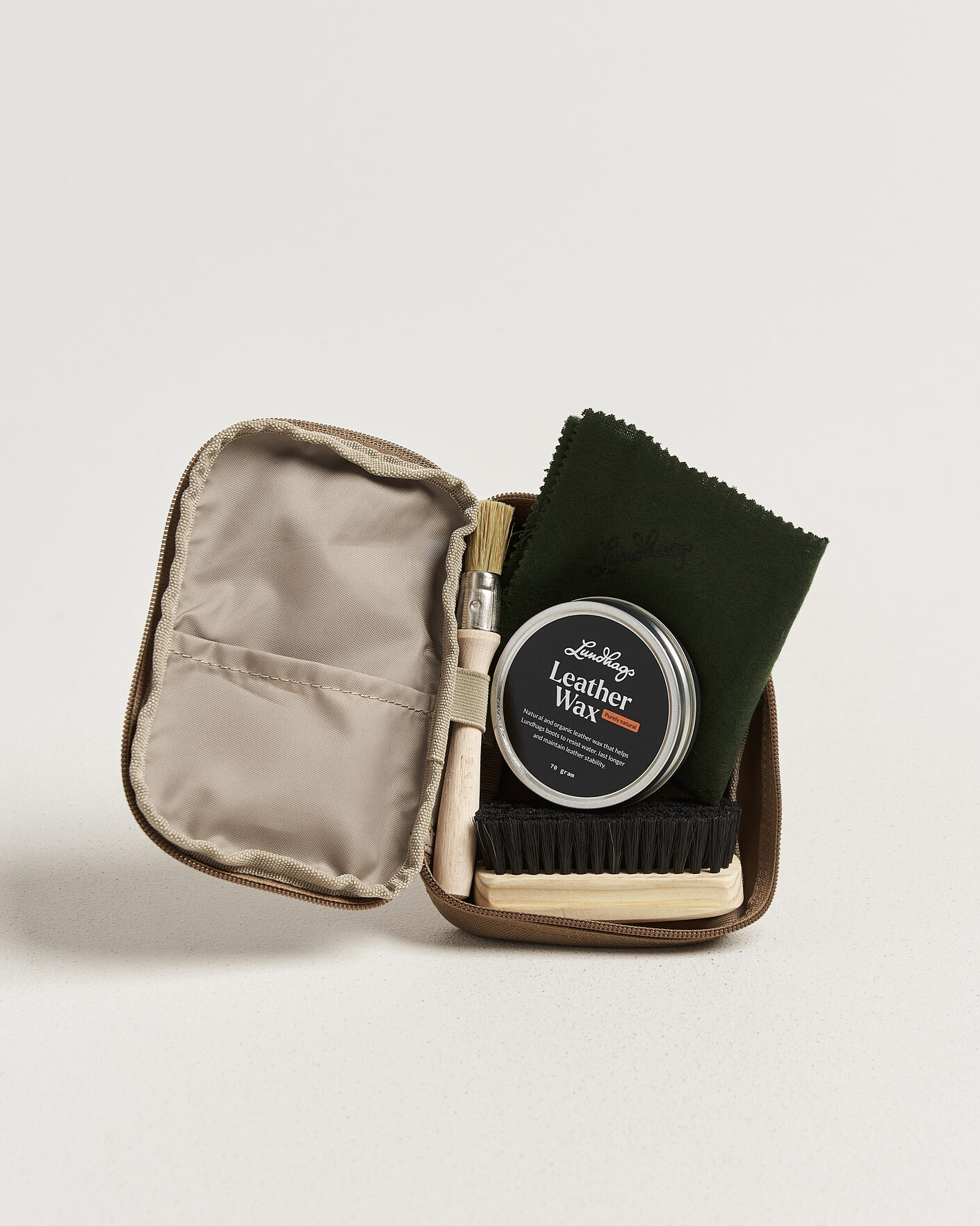 Herre | Skopleje | Lundhags | Boot Care Kit Oak