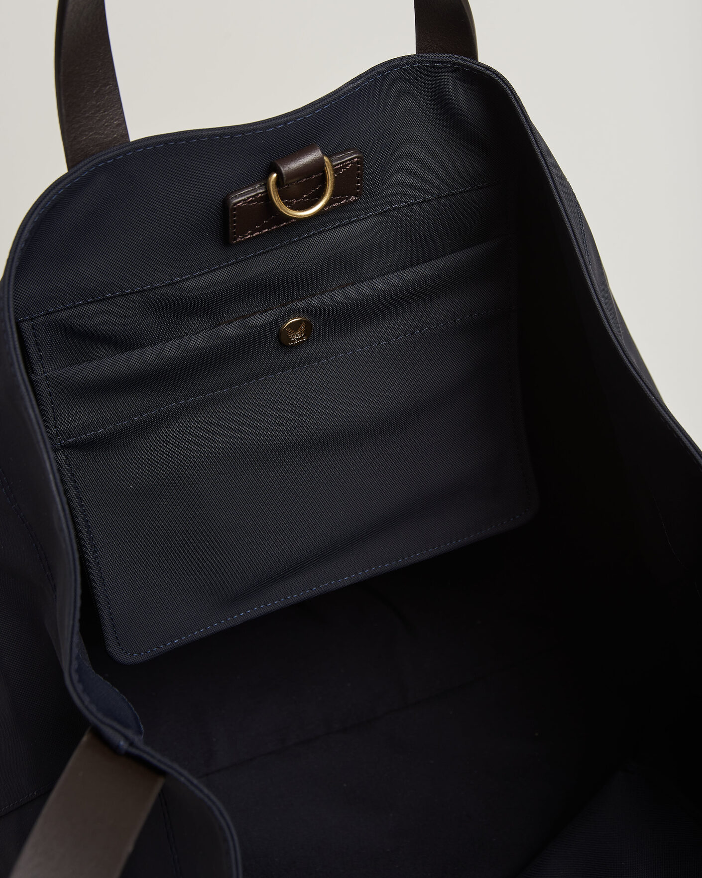 Herre | Tasker | Mismo | M/S Companion Tote Bag Navy/Dark Brown