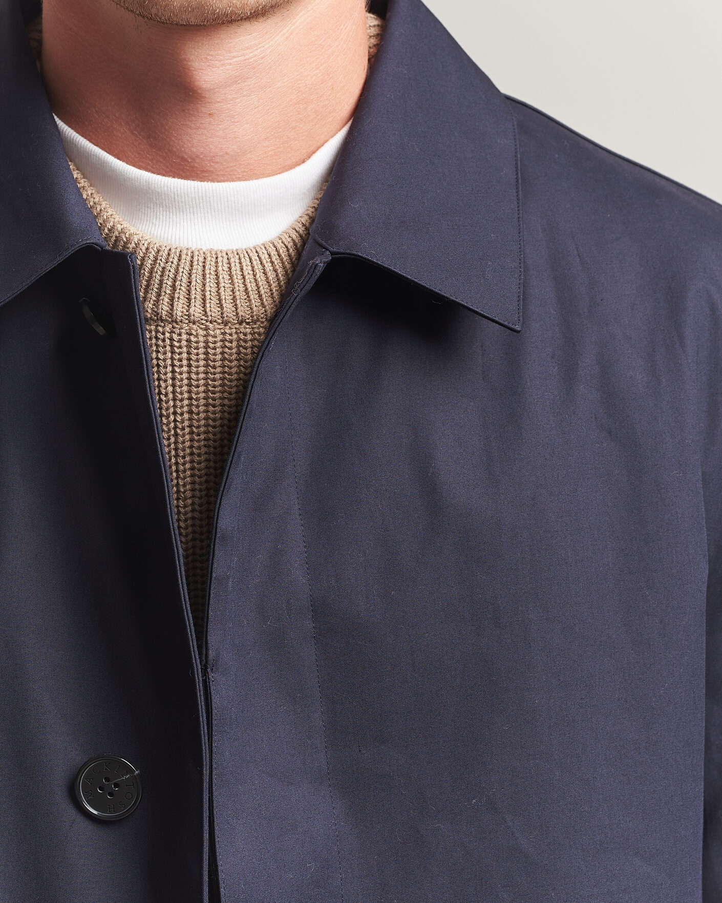 Herre | Jakker | Mackintosh | Dunkeld Car Coat Navy
