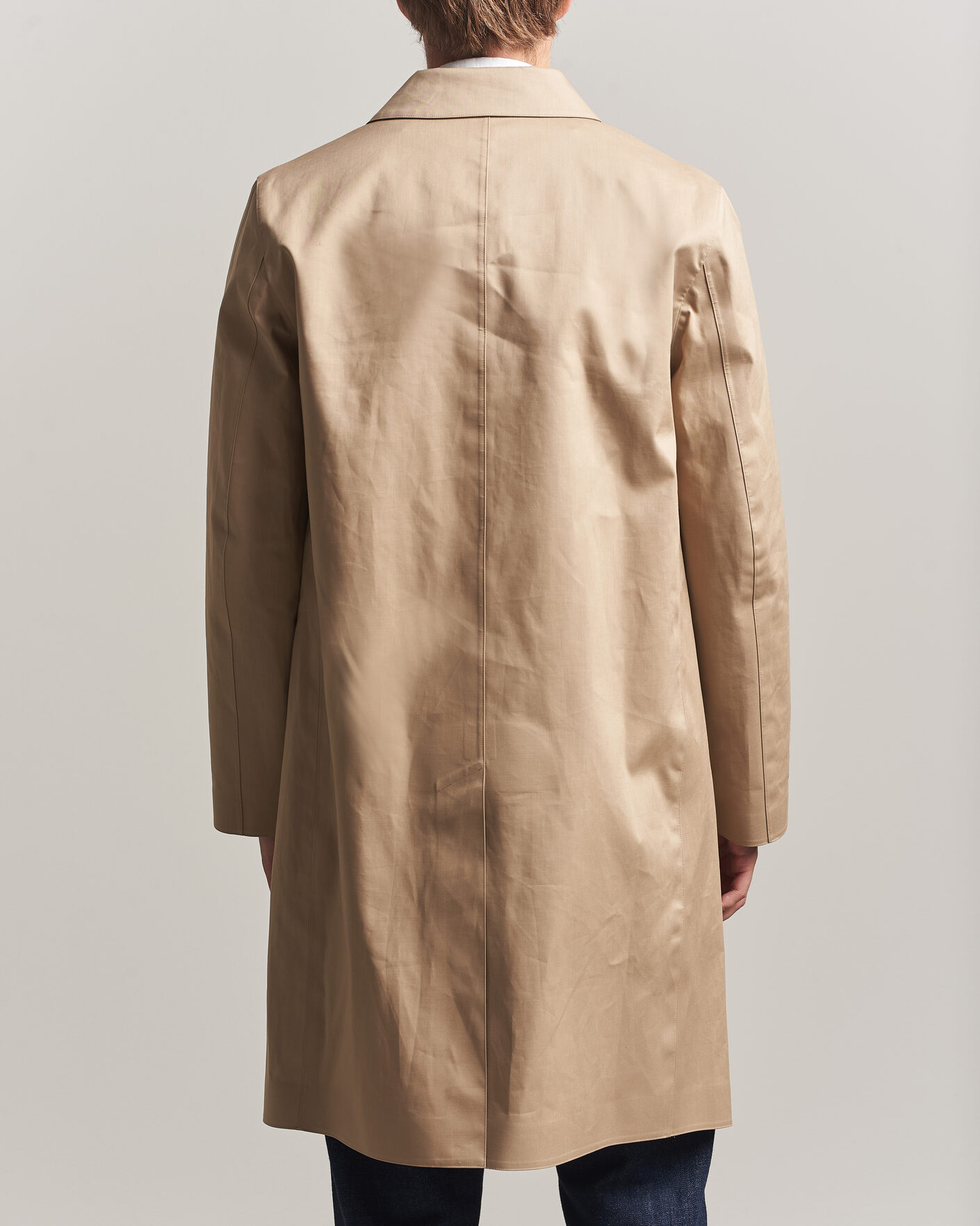 Herre | Jakker | Mackintosh | Dunkeld Car Coat Fawn