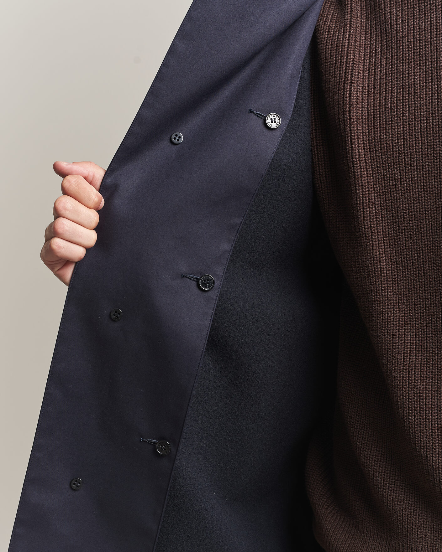 Herre | Jakker | Mackintosh | Dunoon Car Coat Navy