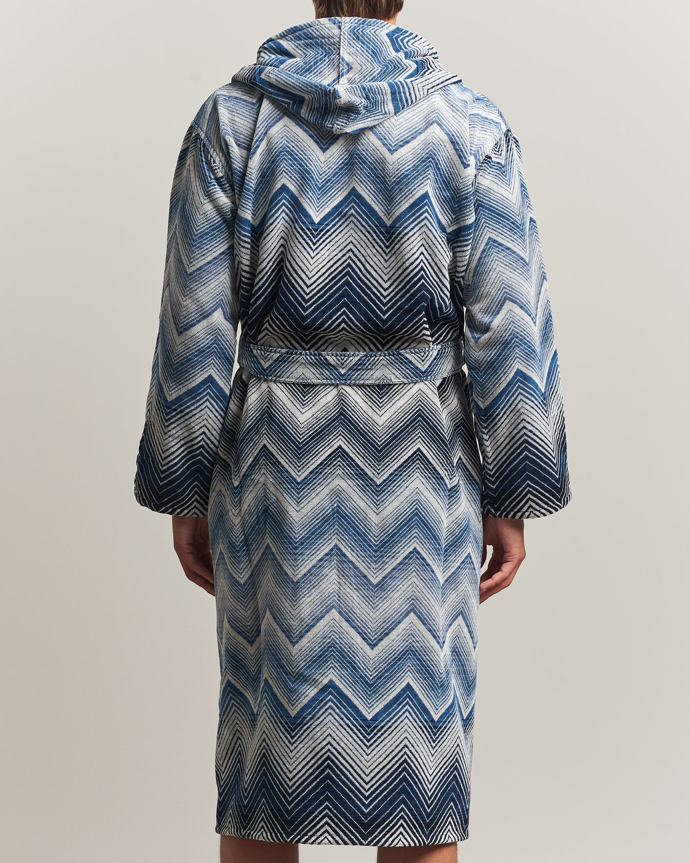 Herre | Pyjamas & Morgenkåber | Missoni Home | Marea Hooded Bathrobe Multi Blue
