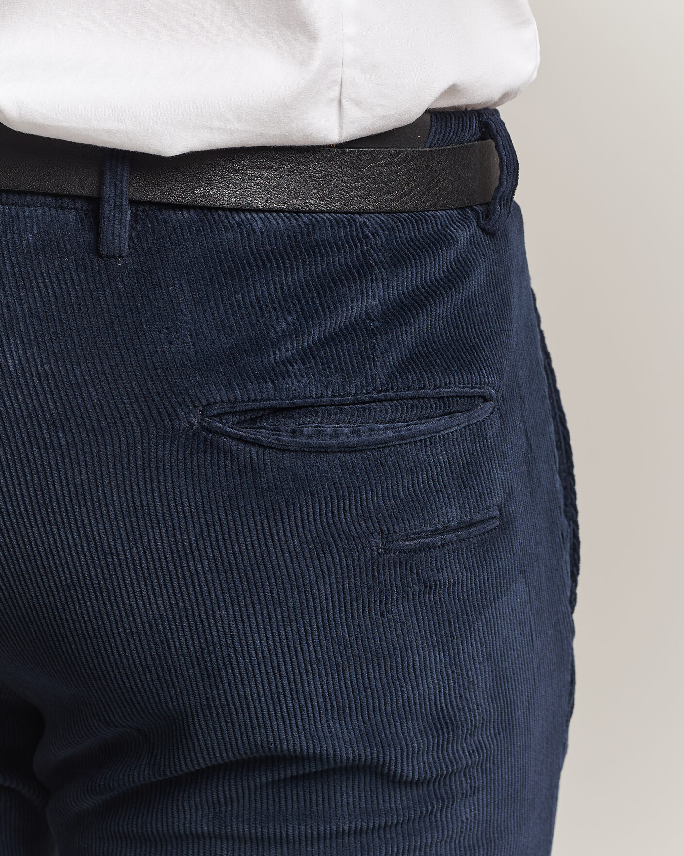 Herre | Bukser | Briglia 1949 | Slim Fit Corduroy Trousers Navy